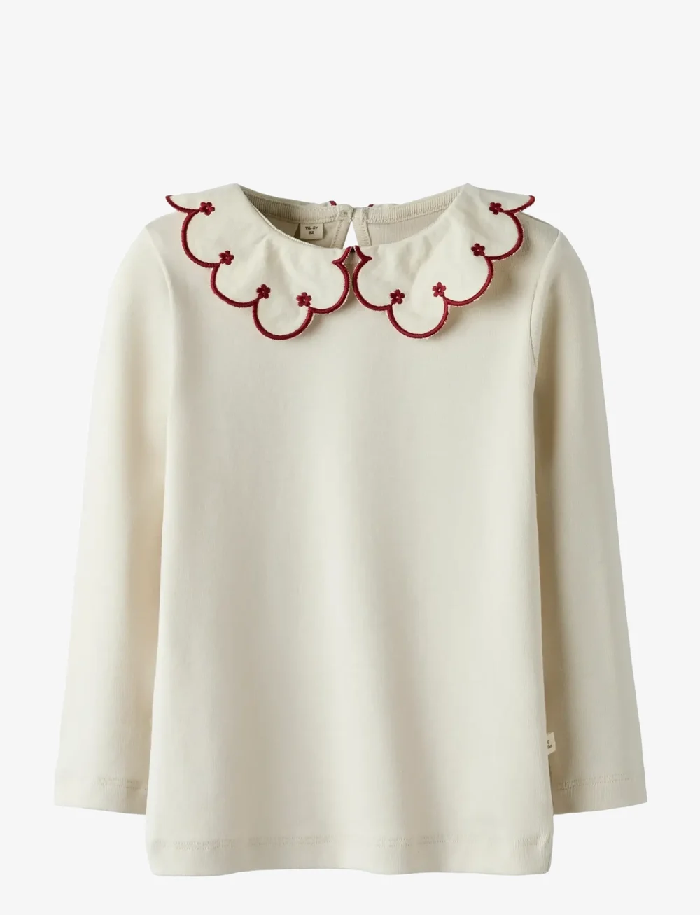Lil'Atelier - NMFFUNDO LS SLIM TOP LIL - långärmade t-shirts - turtledove - 0