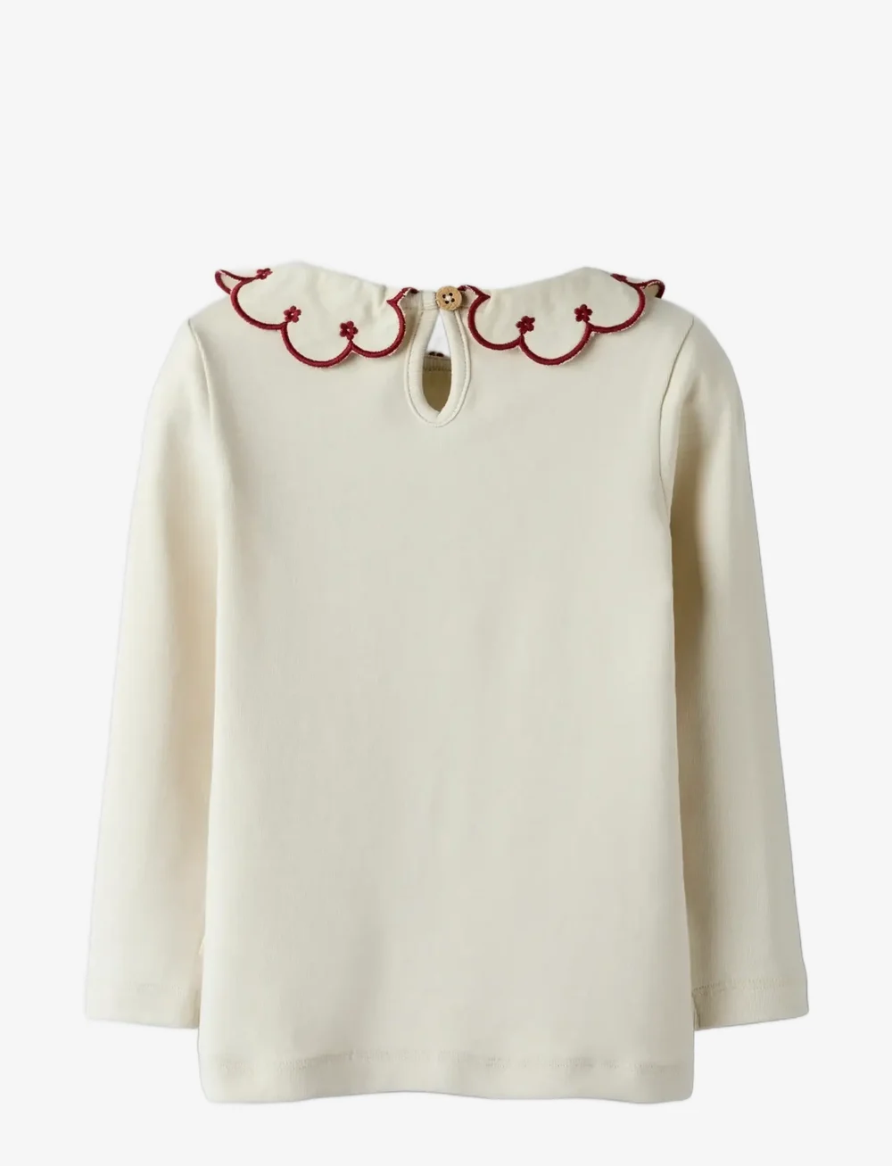 Lil'Atelier - NMFFUNDO LS SLIM TOP LIL - långärmade t-shirts - turtledove - 1