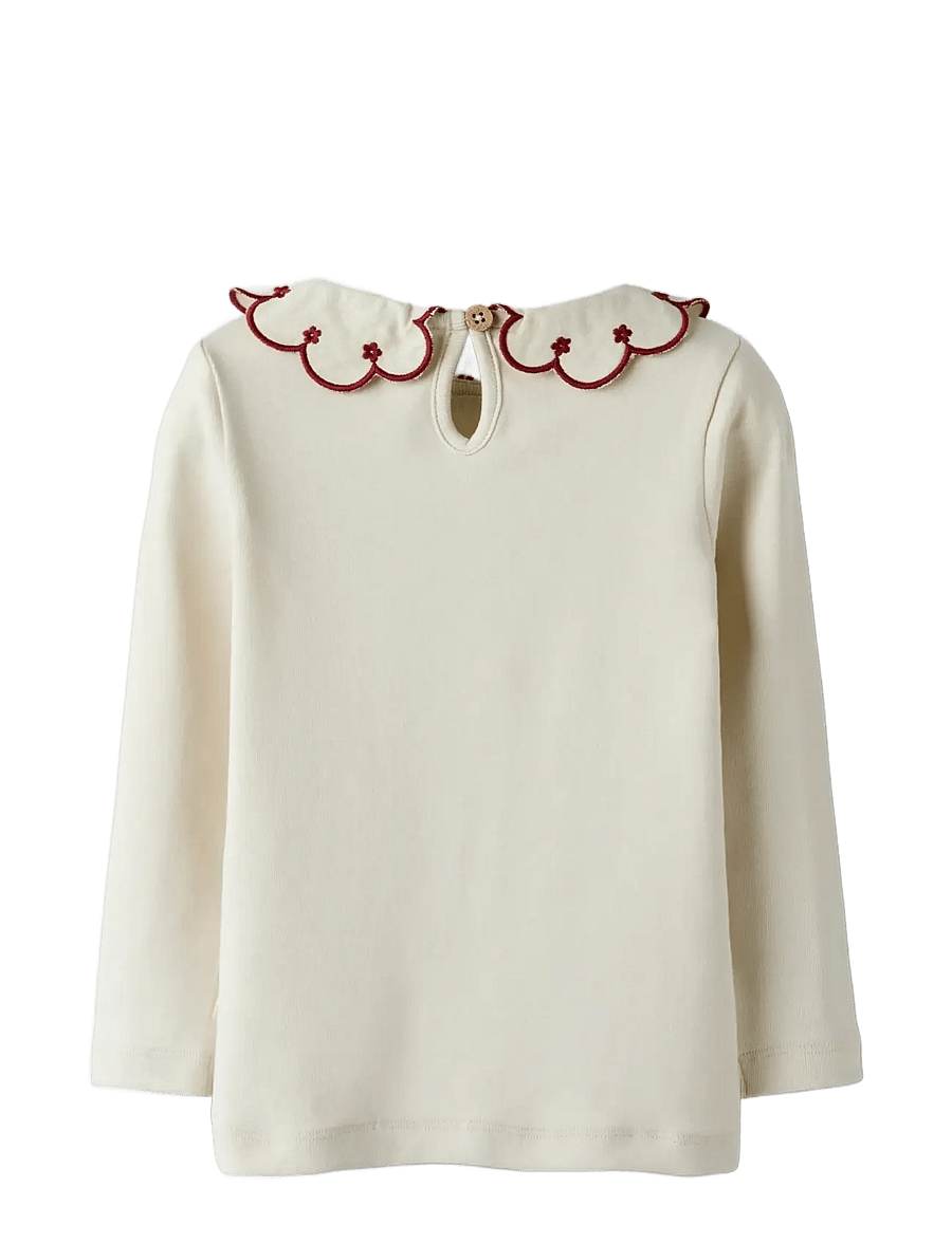 Lil'Atelier - NMFFUNDO LS SLIM TOP LIL - langärmelig - turtledove - 2