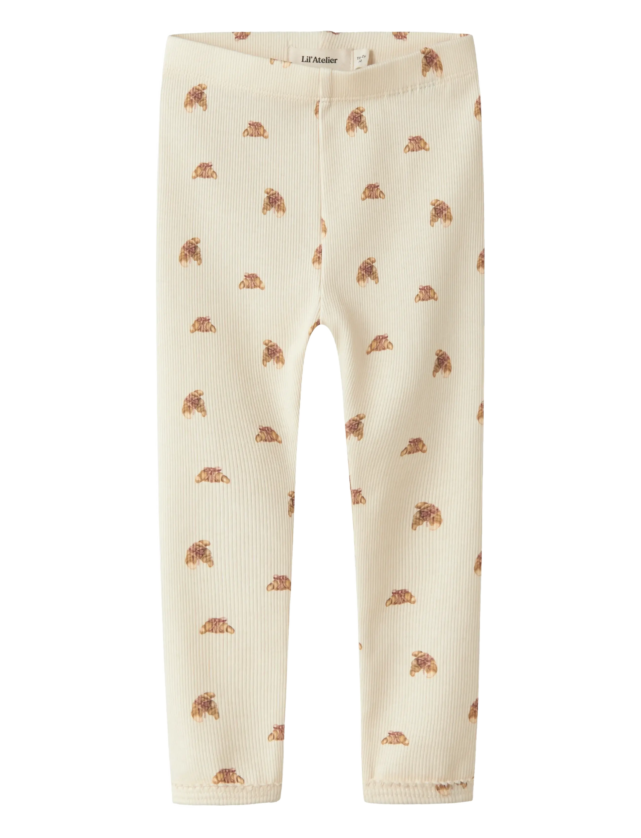 LIL'ATELIER Nmflavo Eki Slim Legging Lil Cream - 110 - Kinder