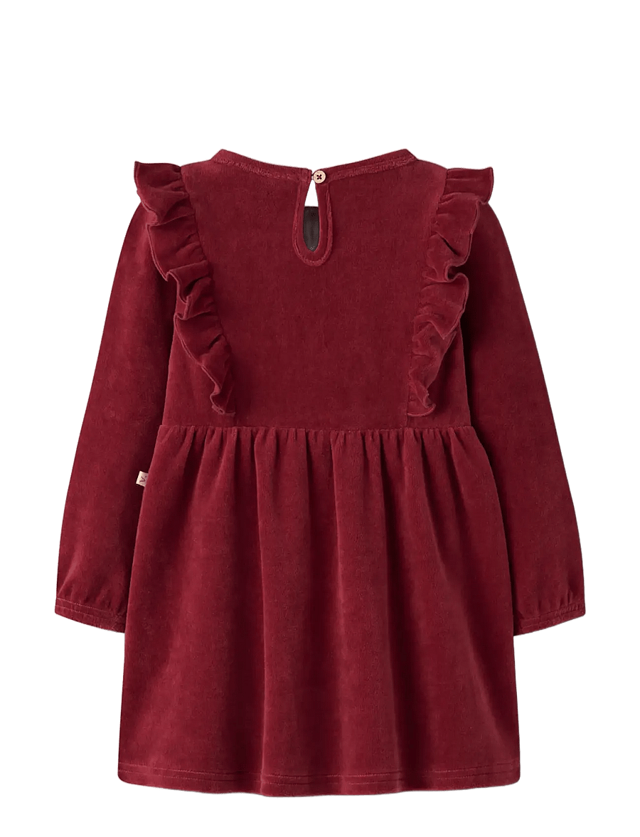 Lil'Atelier - NMFSAGA SAG LS DRESS LIL - biking red - 1