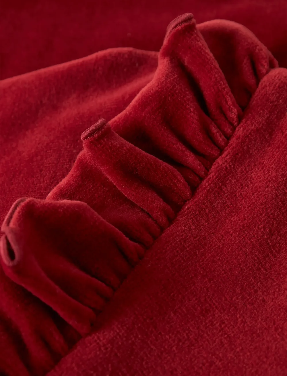 Lil'Atelier - NMFSAGA SAG LS DRESS LIL - långärmade vardagsklänningar - red dahlia - 4