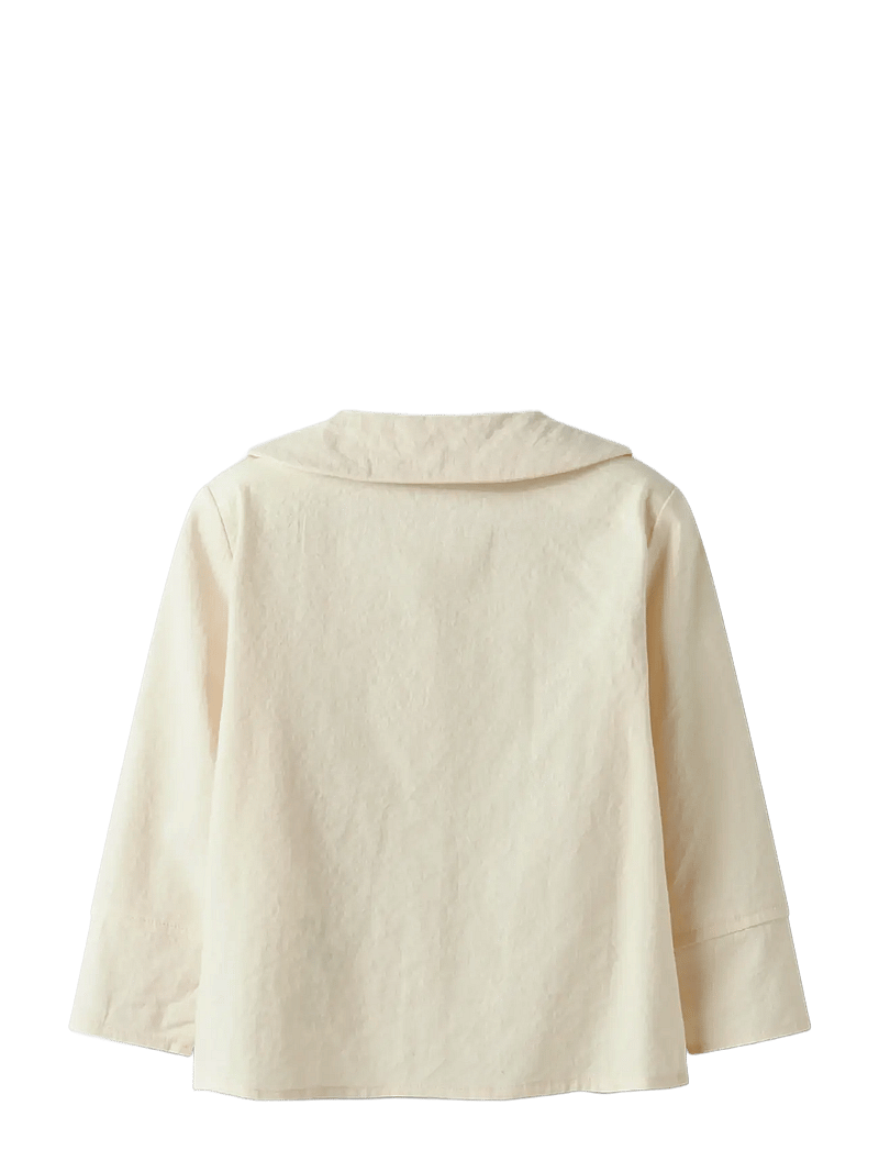 Lil'Atelier - NMFROSITO LS LOOSE SHIRT LIL - långärmade skjortor - turtledove - 2