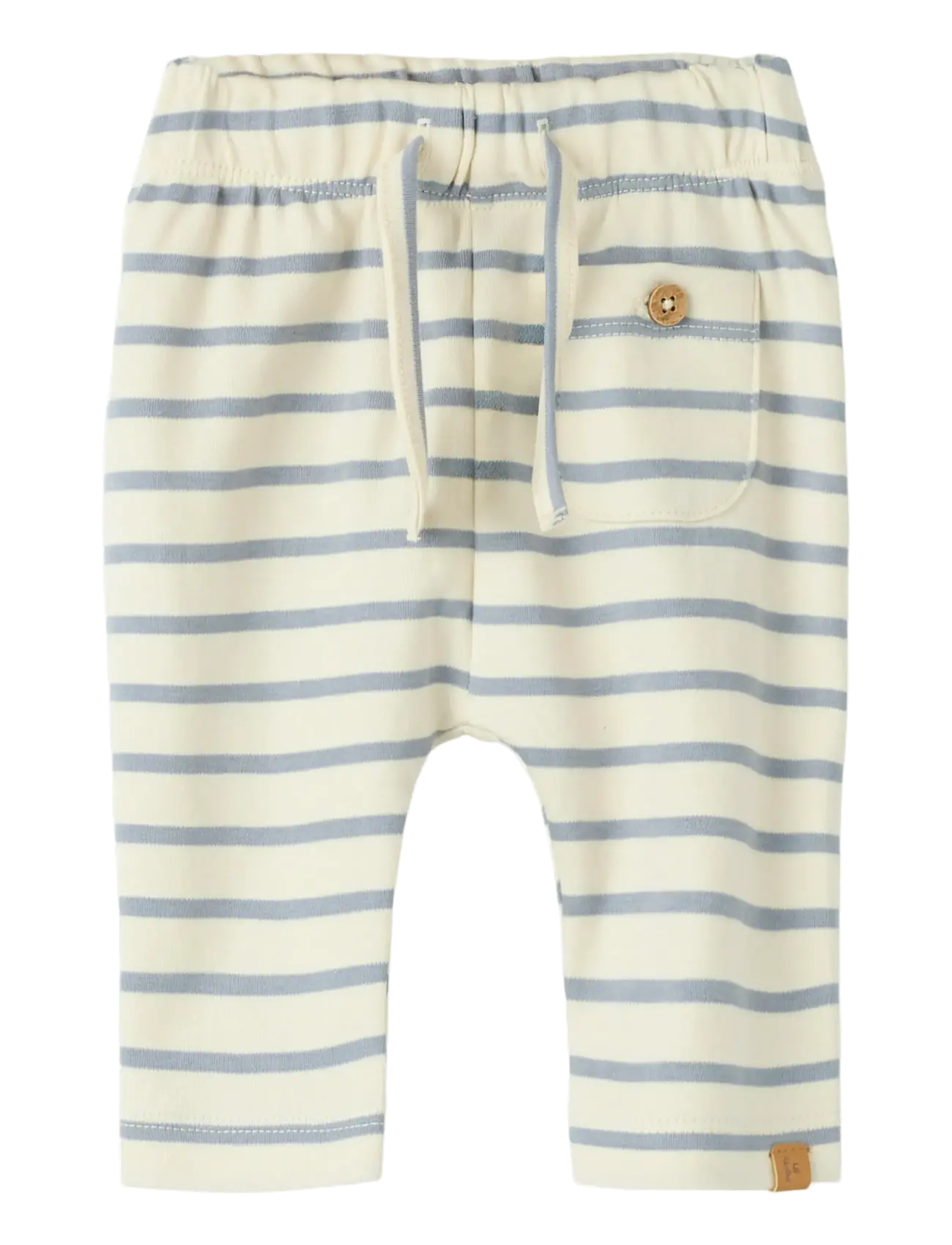 Lil'Atelier NBMLIMIA NOB LOOSE PANT LIL - Bukser - TURTLEDOVE / cream