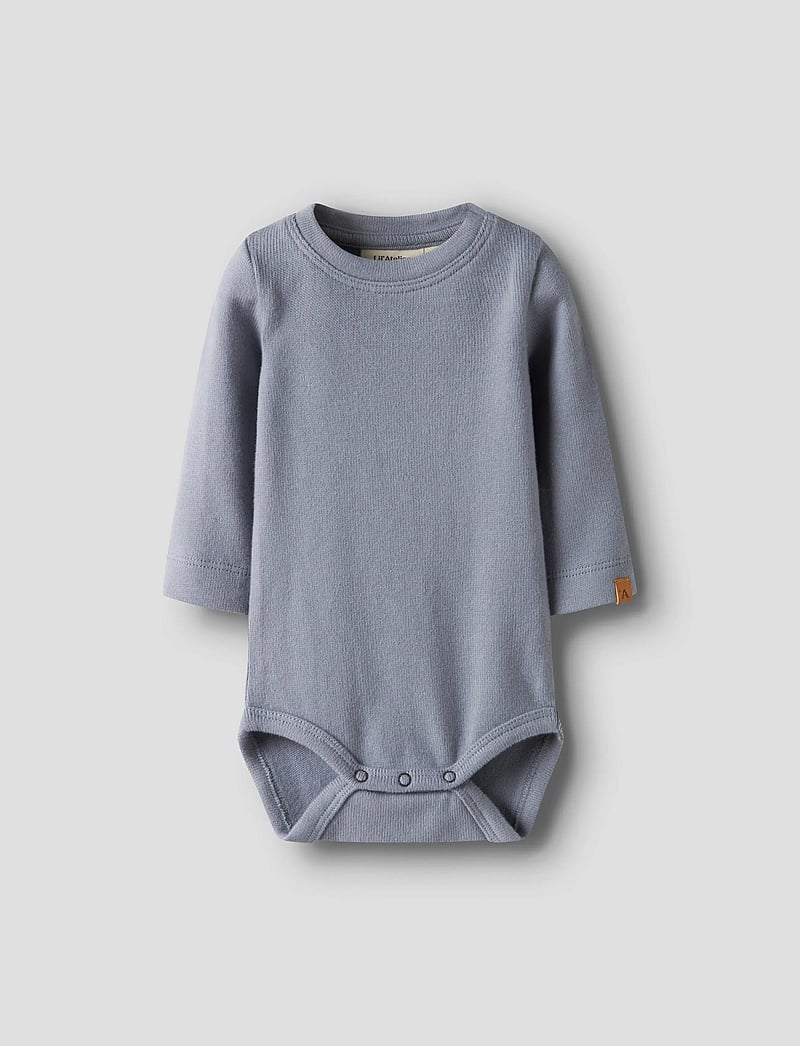 Lil'Atelier - NBMTHORO HYT LS SLIM BODY LIL - langärmelige bodys - tradewinds - 0