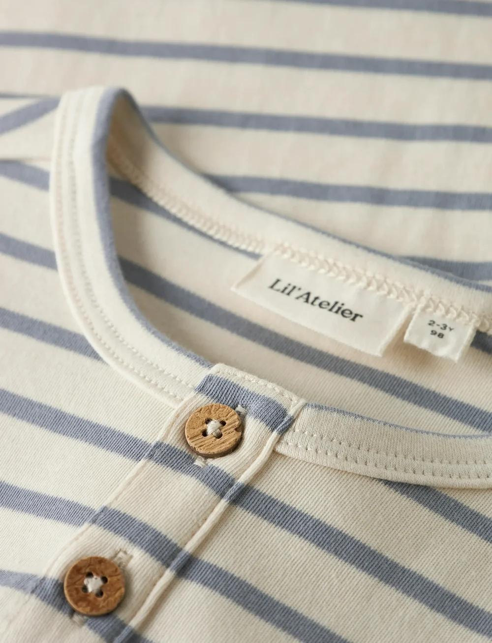 Lil'Atelier - NMMLIMIA NOB LS LOOSE TOP LIL - langærmede t-shirts - turtledove - 2