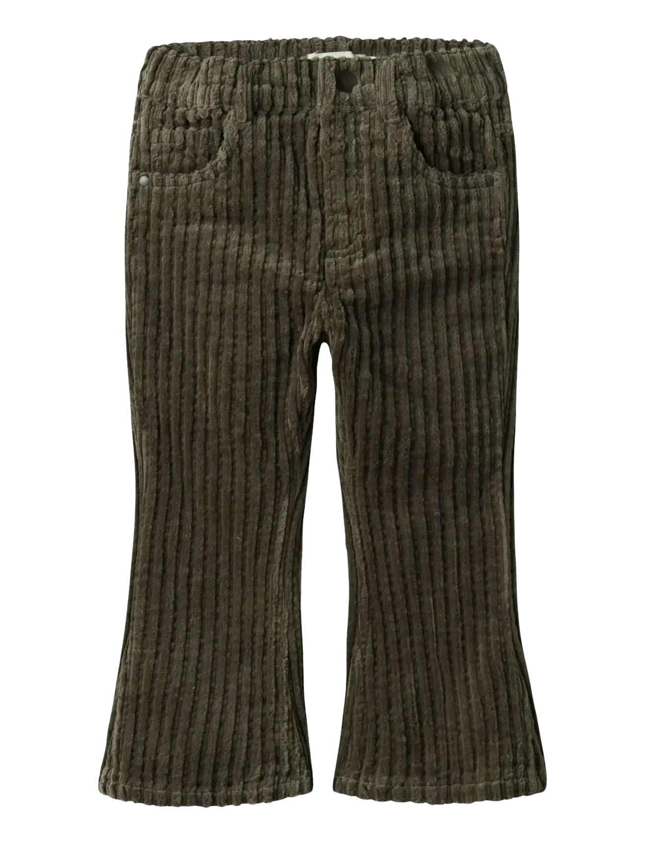 Lil'Atelier NMFRAUL LOOSE BOOTCUT PANT 5008-SH R LIL - Nederdelar - SEA TURTLE / brown