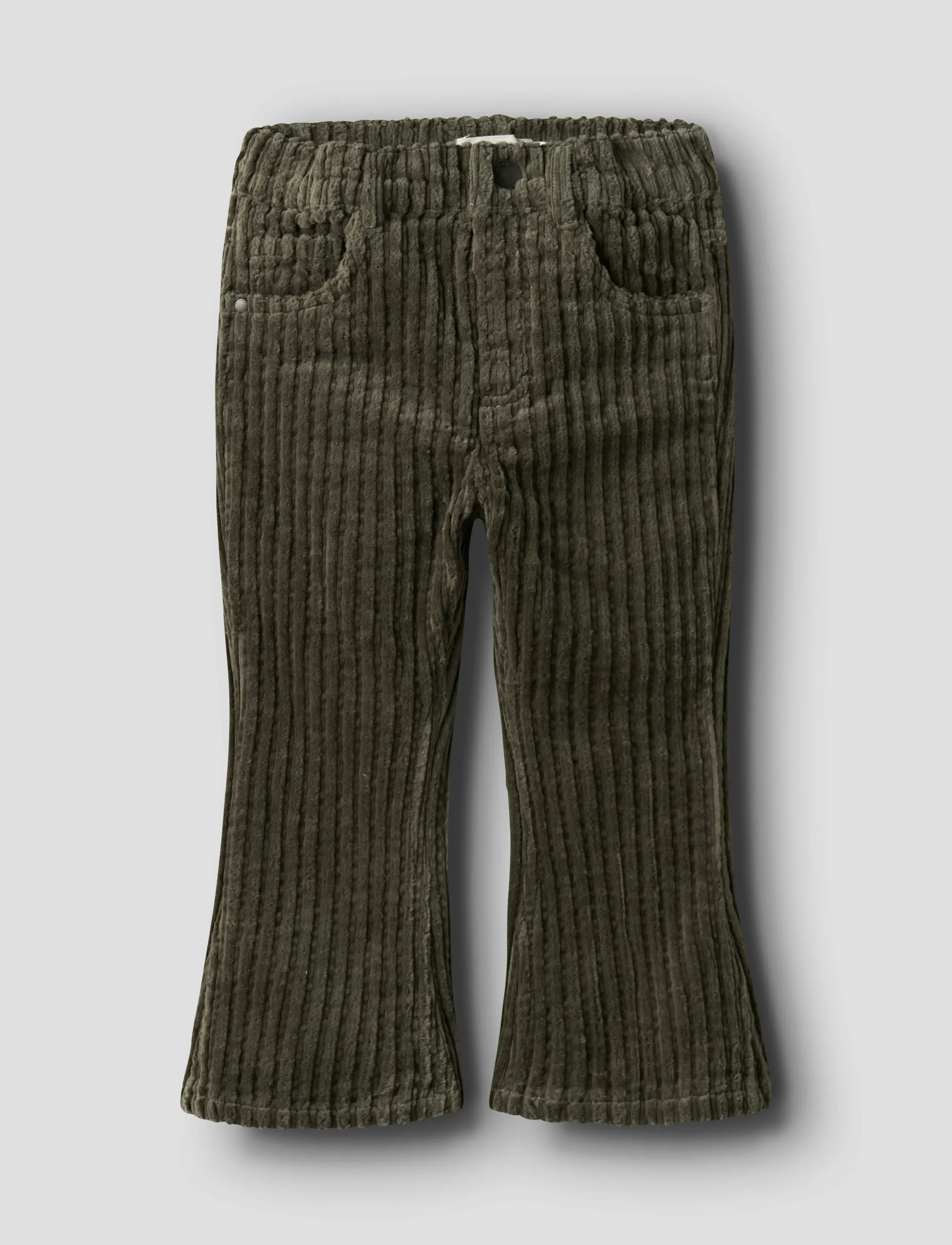 Lil'Atelier NMFRAUL LOOSE BOOTCUT PANT 5008-SH R LIL - Underdele - SEA TURTLE / brown