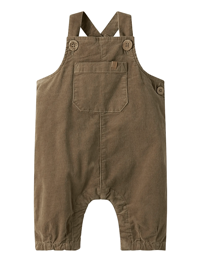 Lil'Atelier - NBMSOMBA LOOSE CORD OVERALL 7766-SO LIL - overalls - sepia tint - 0