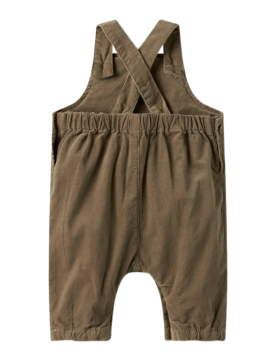 Lil'Atelier - NBMSOMBA LOOSE CORD OVERALL 7766-SO LIL - sepia tint - 2