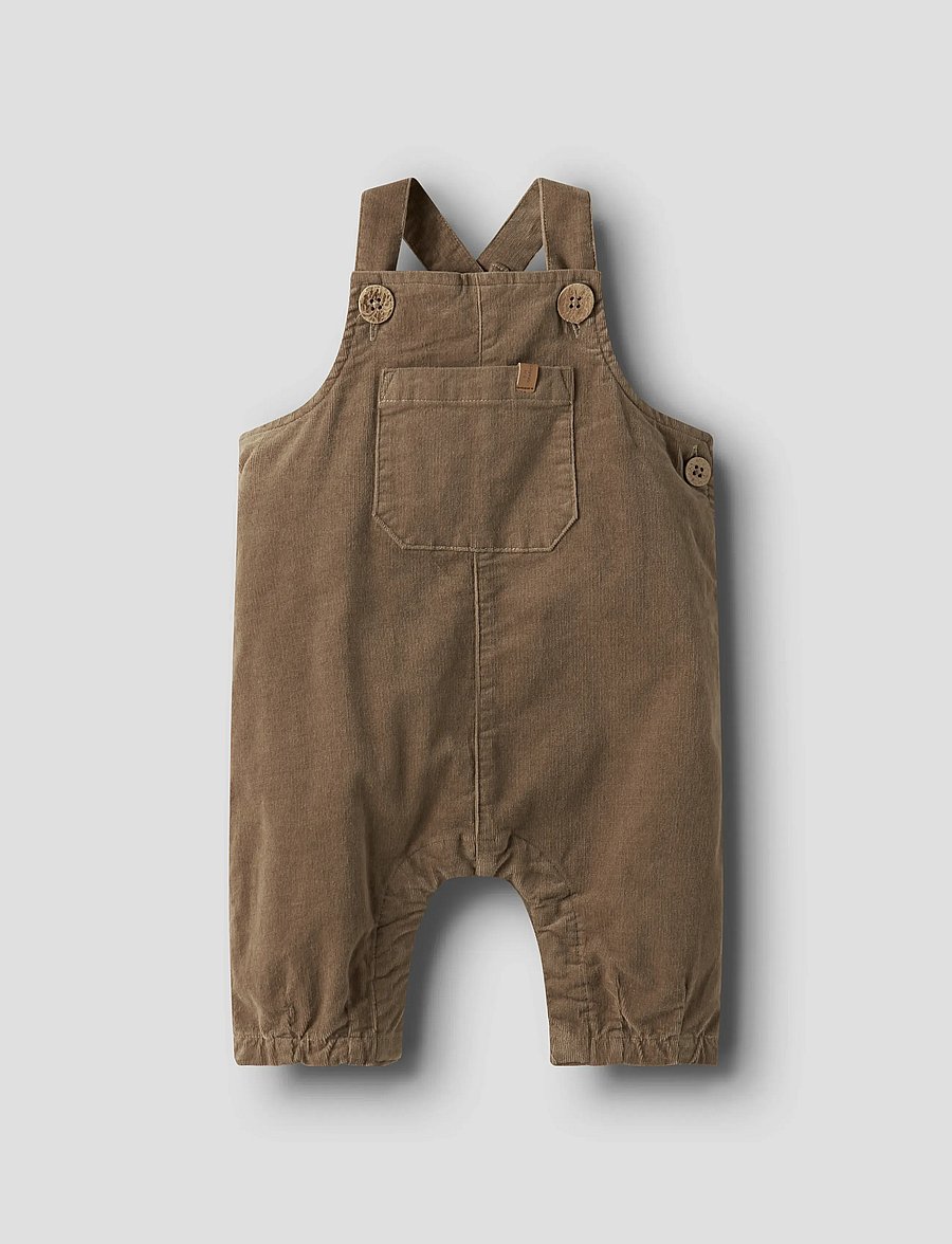 Lil'Atelier - NBMSOMBA LOOSE CORD OVERALL 7766-SO LIL - sepia tint - 0