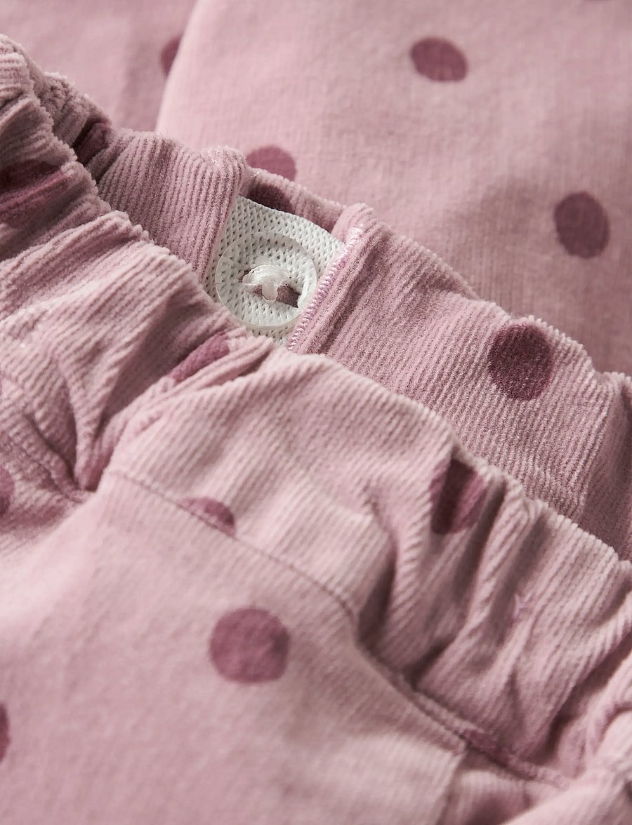 Lil'Atelier - NBFSOMBA LOOSE CORD PANT 7766-SO S LIL - babyhosen - violet ice - 4