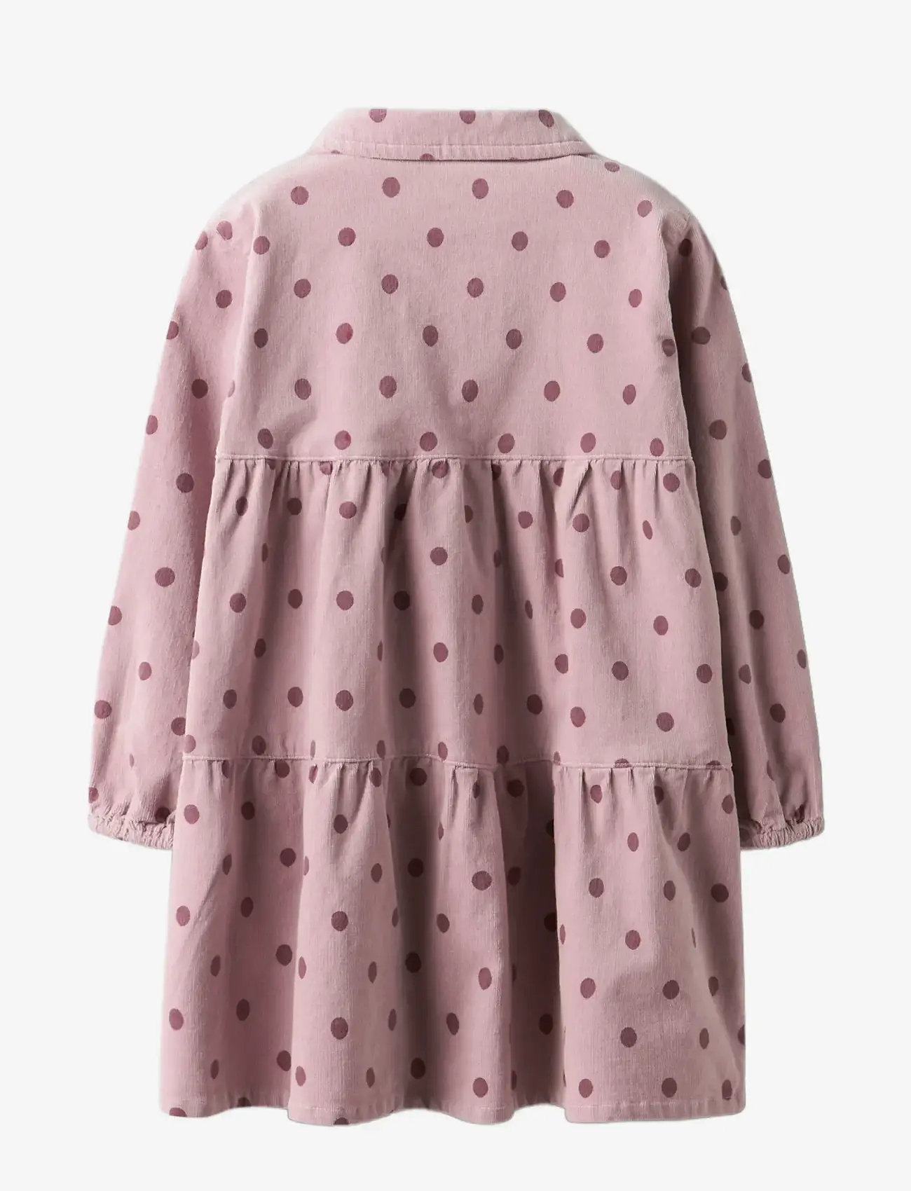 Lil'Atelier - NMFSOMBA LOOSE CORD DRESS 7766-SO S LIL - langärmelige freizeitkleider - violet ice - 1