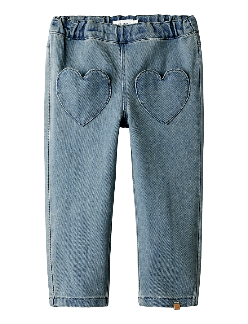 Lil'Atelier - NMFLULIA LOOSE DNM JEANS 4017-CJ S LIL - loose jeans - medium blue denim - 0