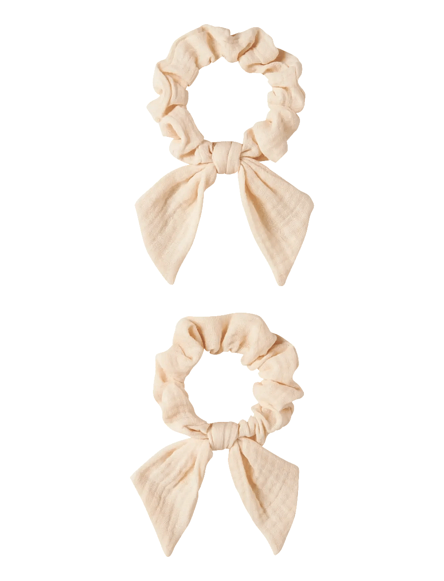 Lil'Atelier - NMFACC-LOUISE 2 PACK SCRUNCHIE LIL - turtledove - 0