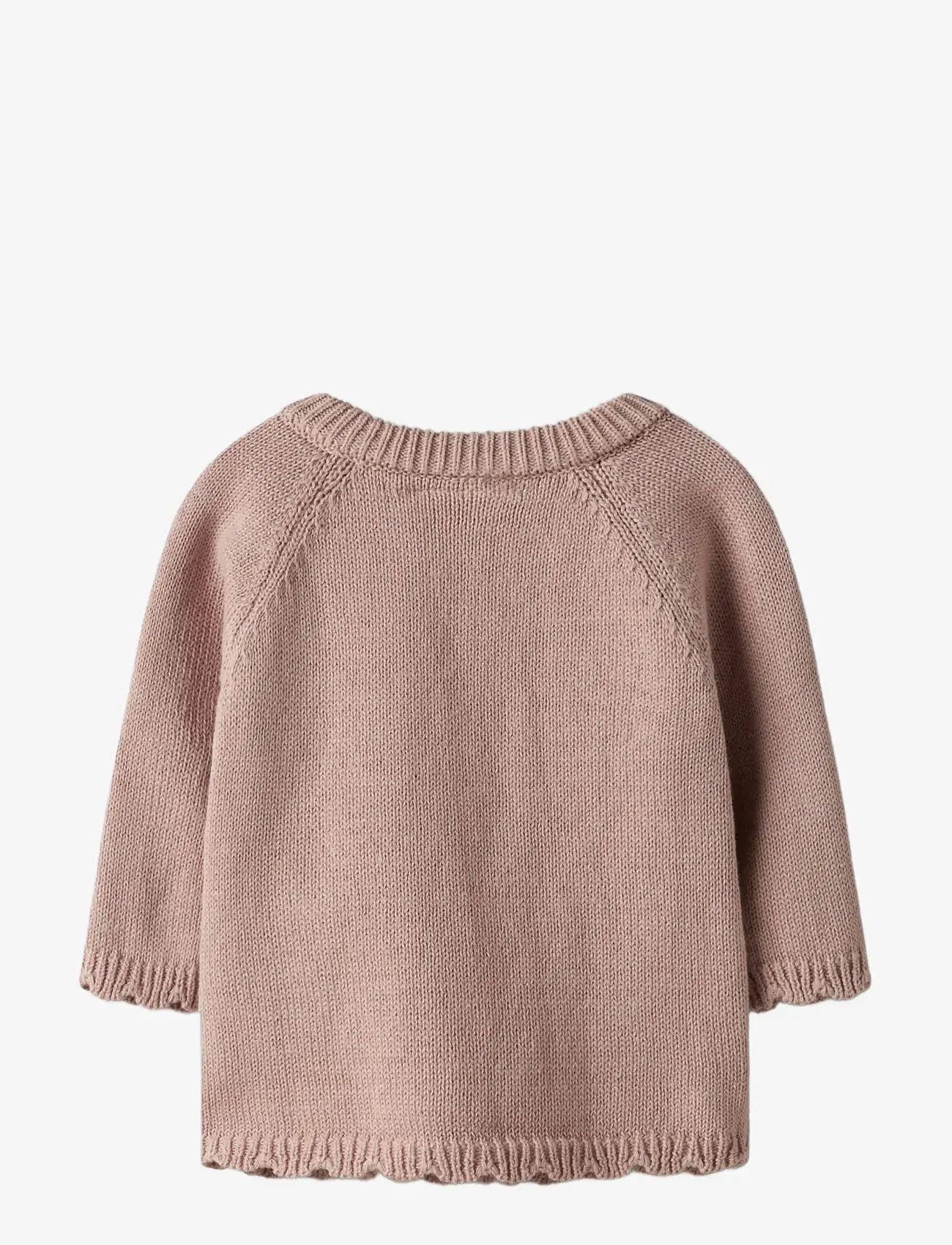 Lil'Atelier - NBFLAGUNA LS WRAP KNIT LIL NOOS - susegamieji megztiniai - misty rose - 2