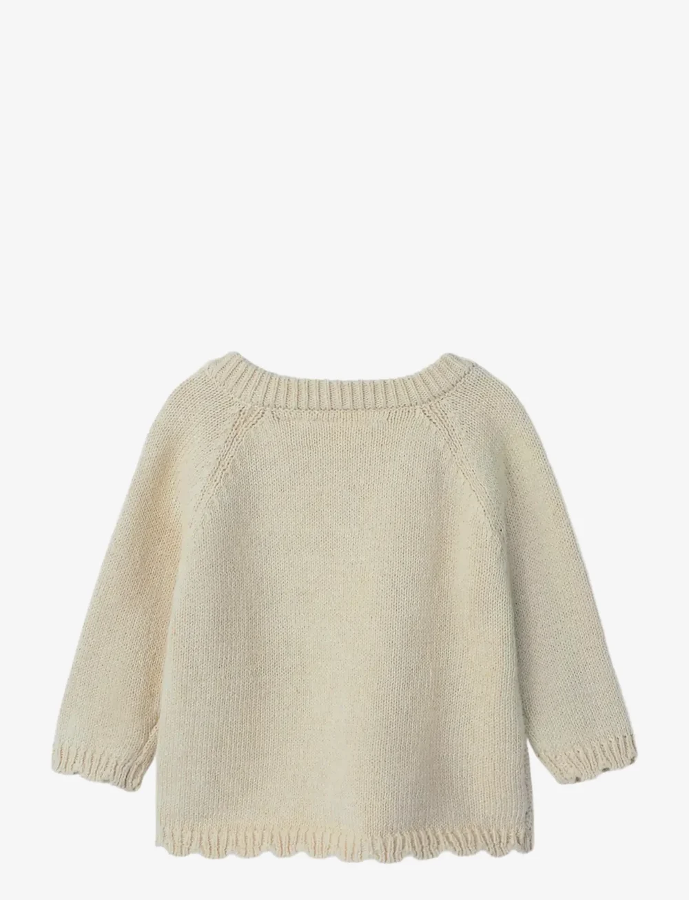 Lil'Atelier - NBFLAGUNA LS WRAP KNIT LIL NOOS - pullover - turtledove - 1