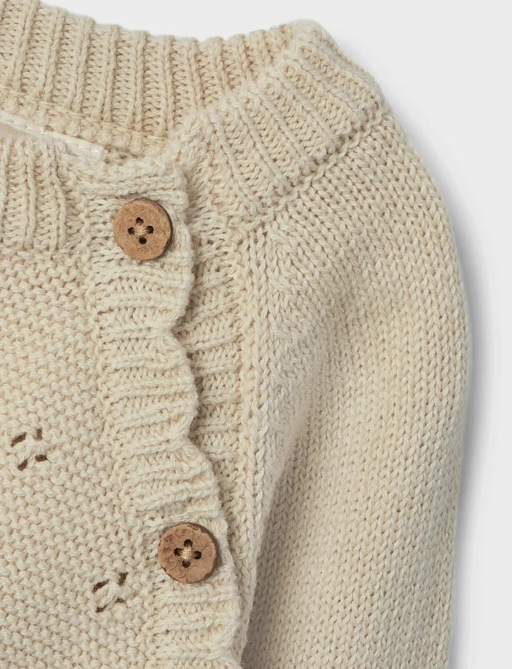 Lil'Atelier - NBFLAGUNA LS WRAP KNIT LIL NOOS - pullover - turtledove - 3