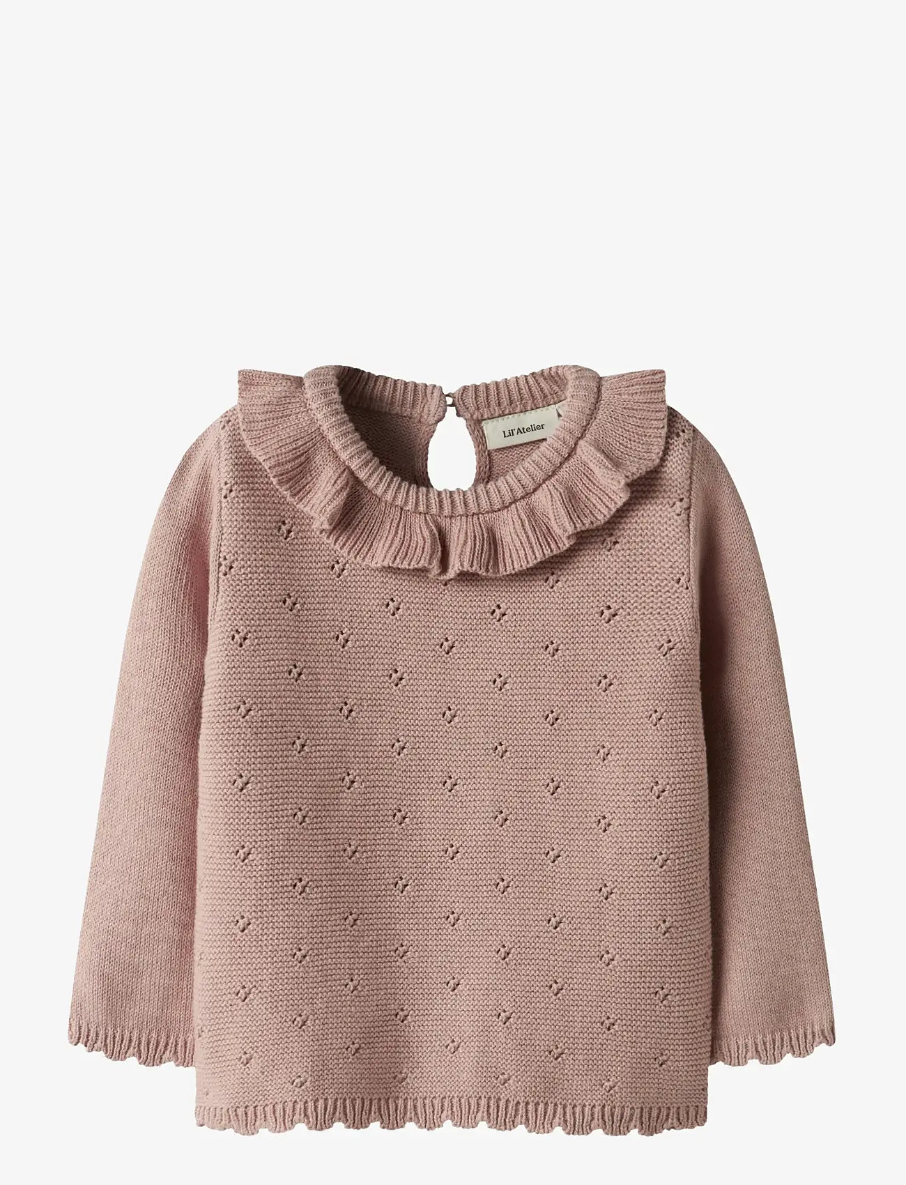 Lil'Atelier - NMFLAGUNA LS KNIT LIL NOOS - trøjer - misty rose - 0