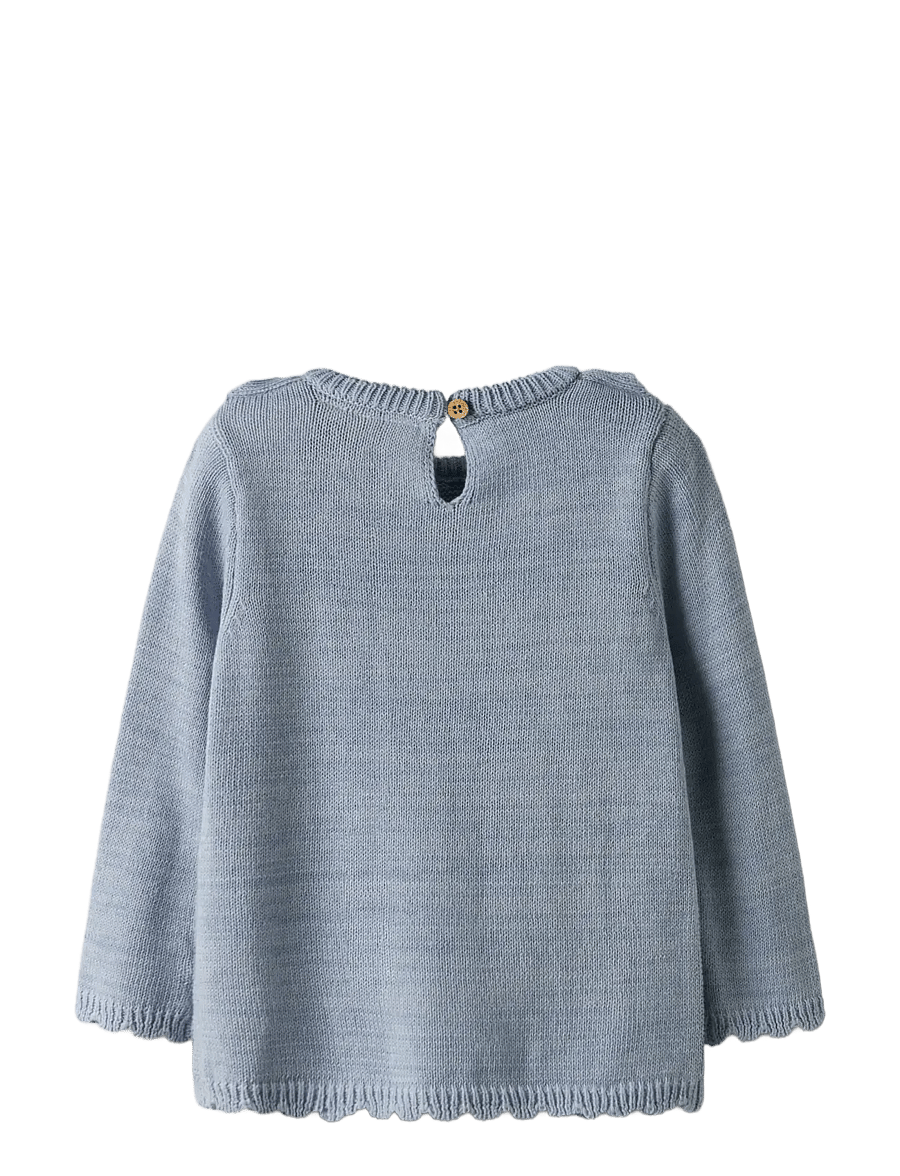 Lil'Atelier - NMFLAGUNA LS KNIT LIL NOOS - pullover - zen blue - 2