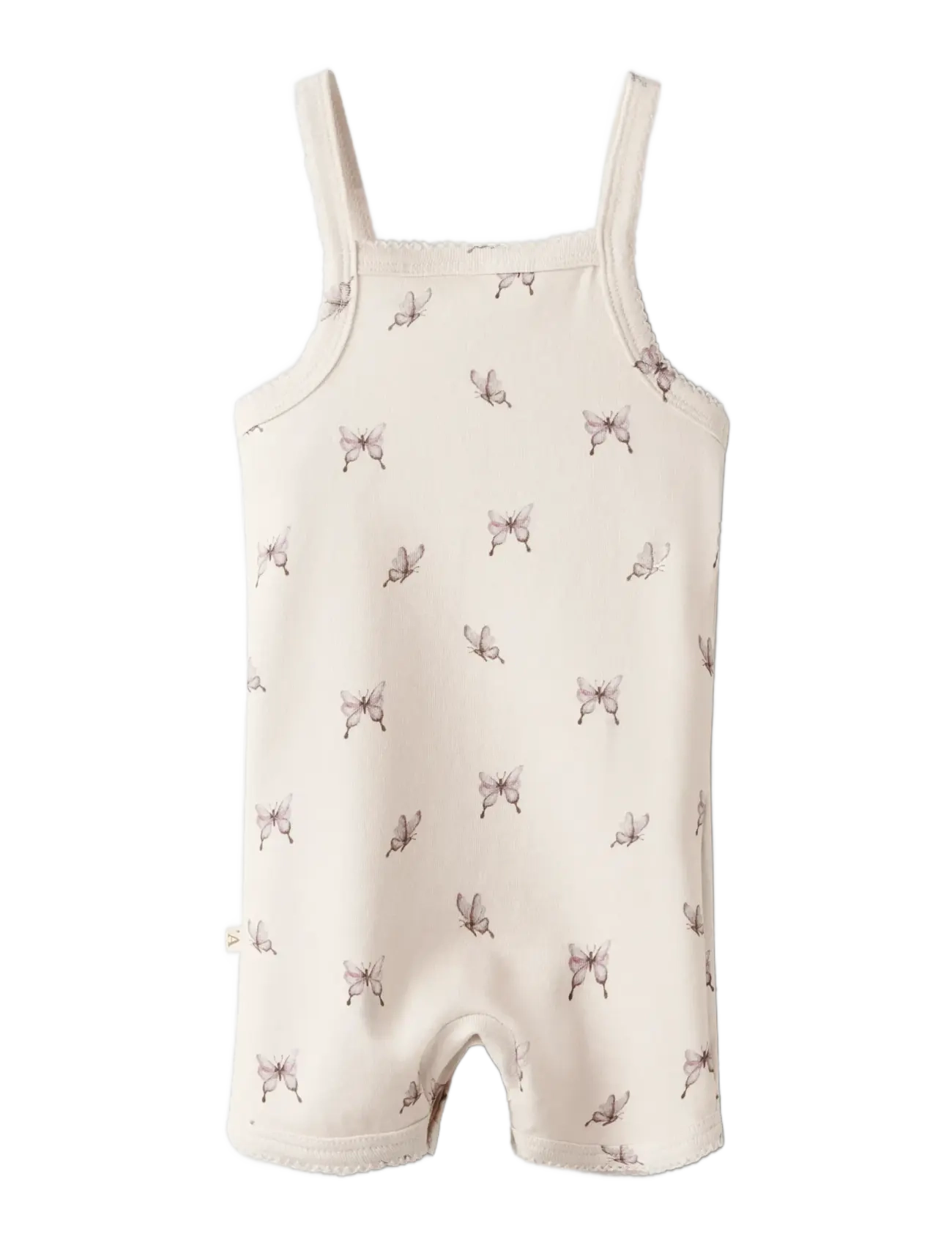 Lil'Atelier - NBFGAYO SAO SL STRAP SUIT LIL - kortärmade bodysuits - peach blush - 2