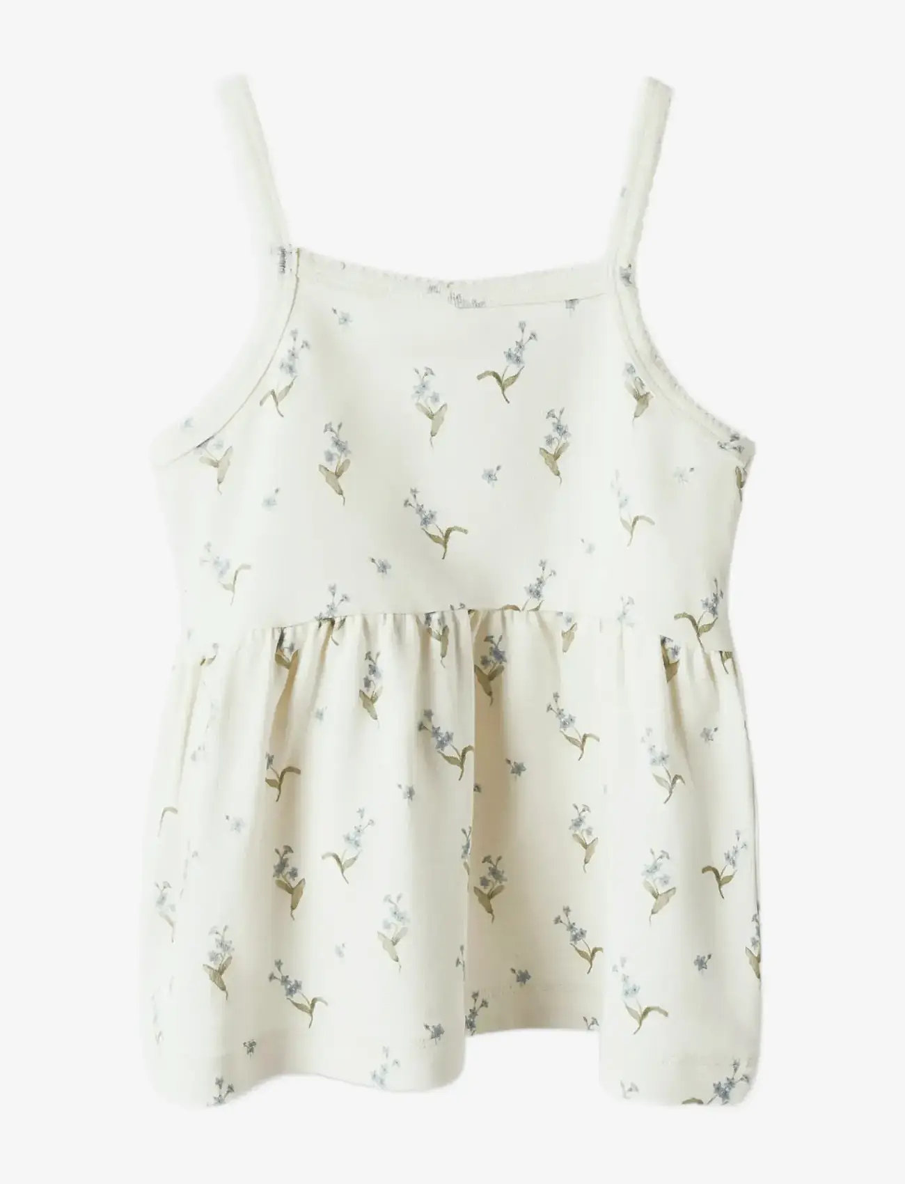 Lil'Atelier - NMFGAYO SAD SL STRAP TOP LIL - Ærmeløse hverdagskjoler - coconut milk - 2