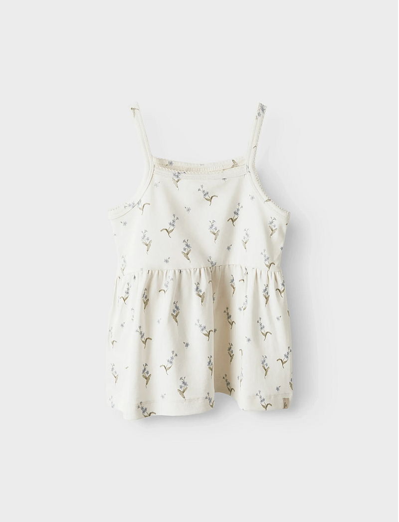 Lil'Atelier - NMFGAYO SAD SL STRAP TOP LIL - Ærmeløse hverdagskjoler - coconut milk - 0