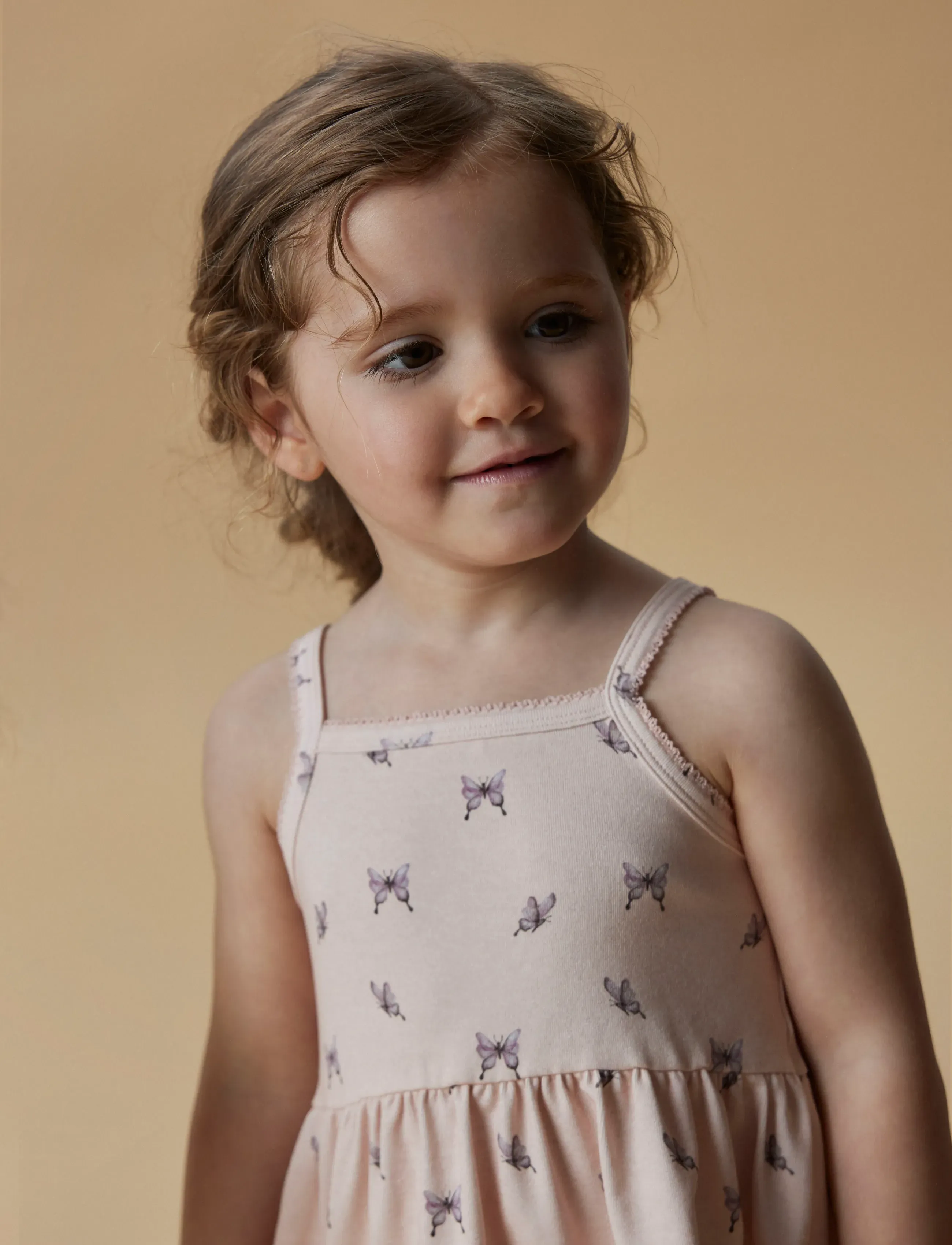 Lil'Atelier - NMFGAYO SAD SL STRAP TOP LIL - ermalausir hversdagskjólar - peach blush - 2