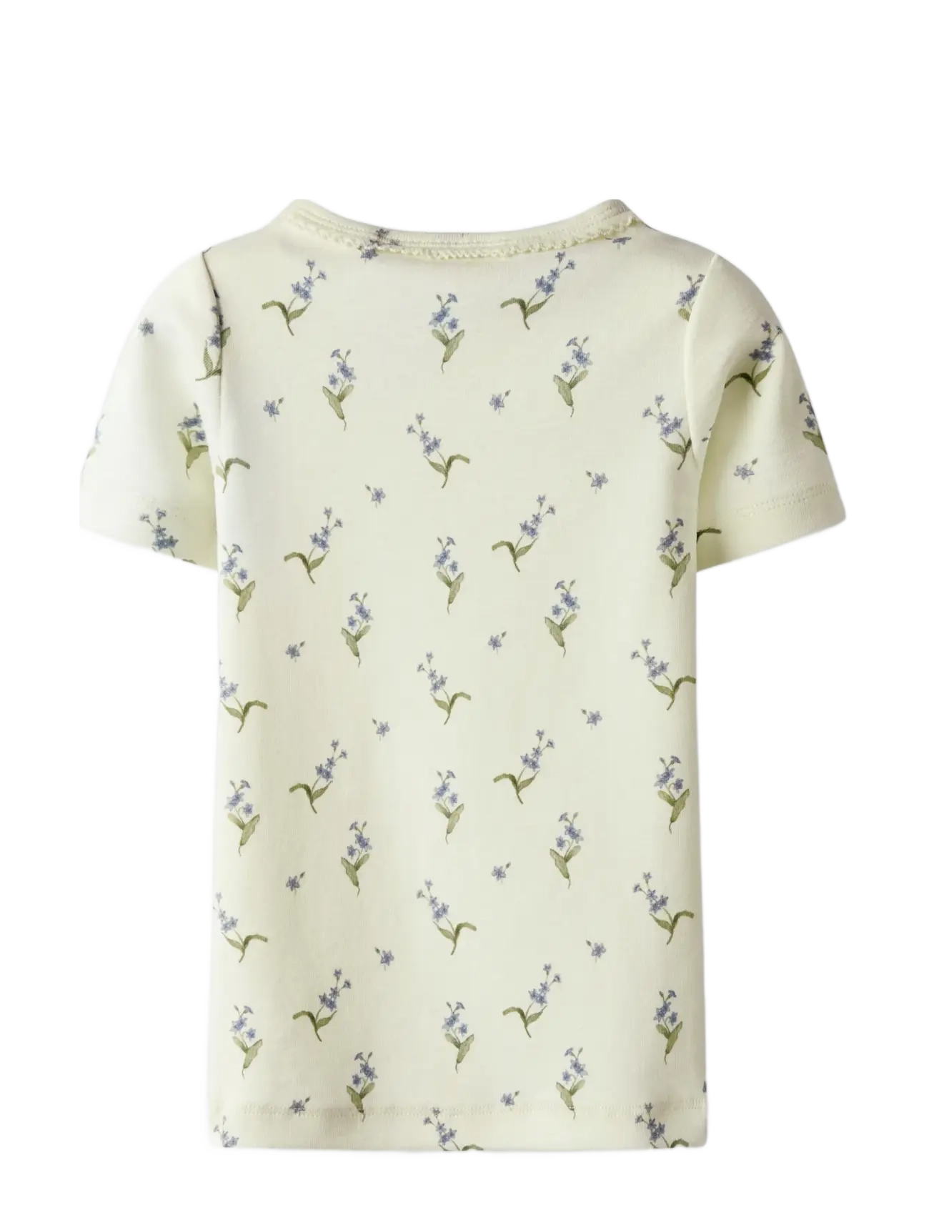 Lil'Atelier - NMFGAYO SIG SS SLIM TOP LIL - coconut milk - 1