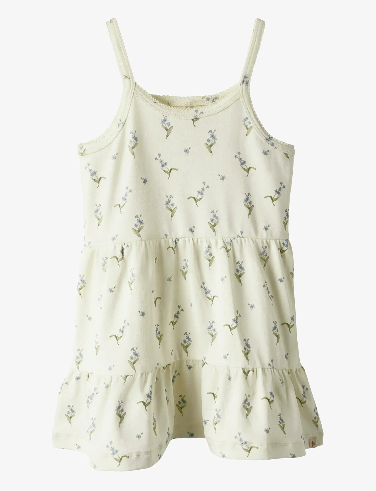 Lil'Atelier - NMFGAYO SAN SL STRAP DRESS LIL - Ärmlösa vardagsklänningar - coconut milk - 1