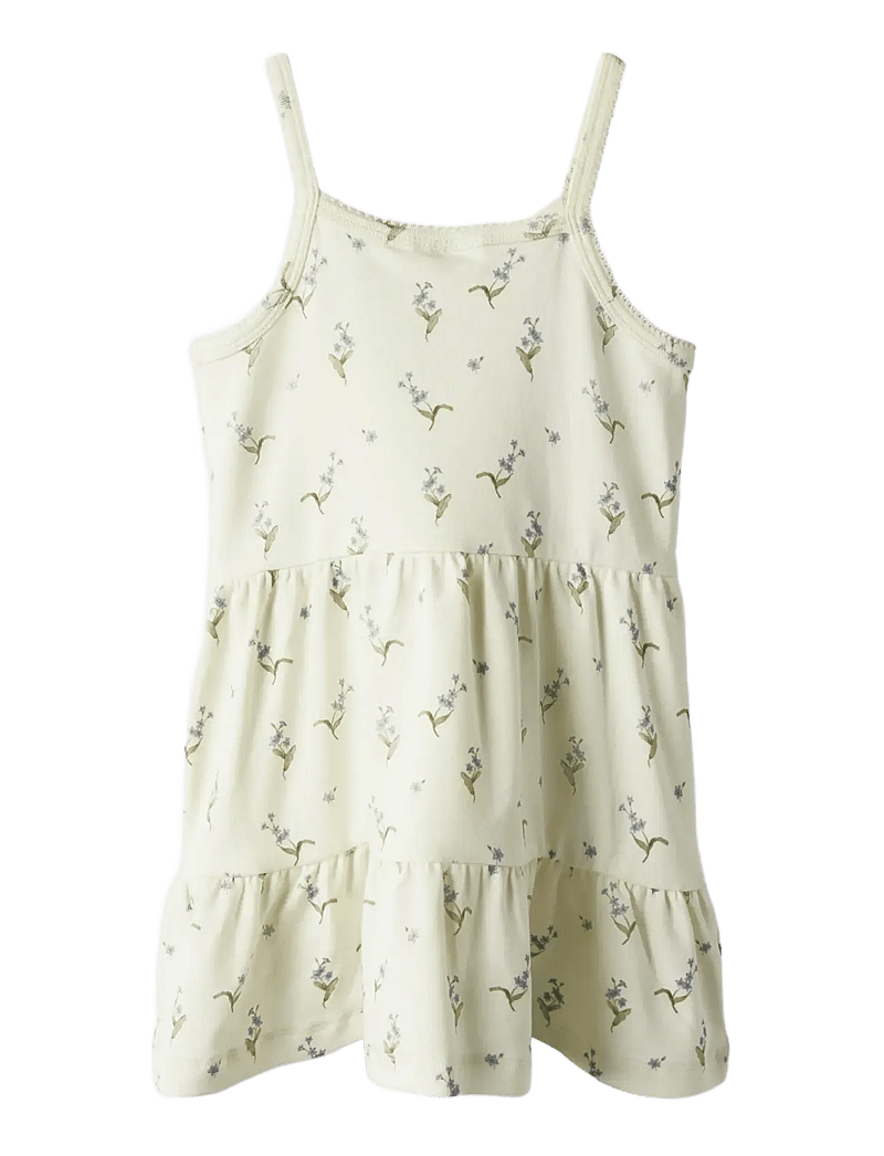 Lil'Atelier - NMFGAYO SAN SL STRAP DRESS LIL - Ärmlösa vardagsklänningar - coconut milk - 2