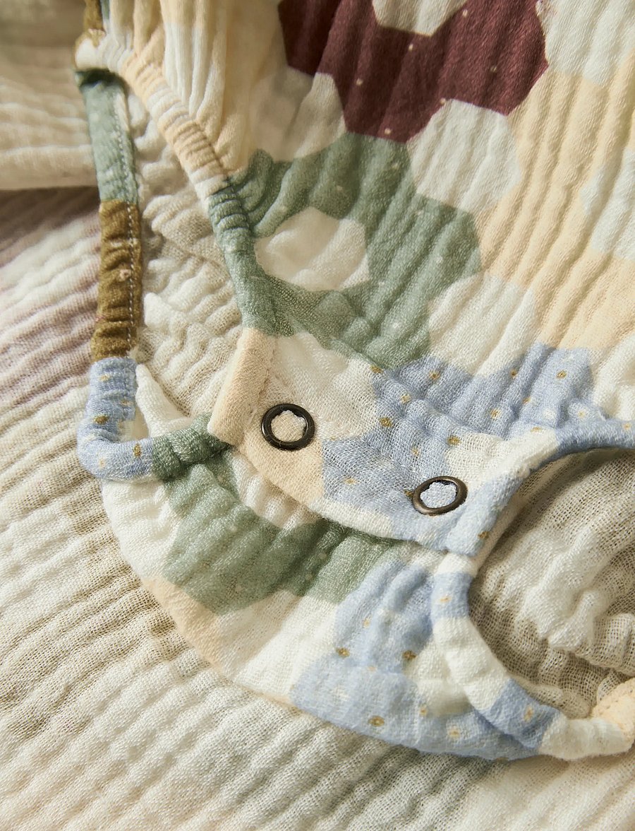 Lil'Atelier - NBFTALIA LS LOOSE BODY DRESS LIL - langærmede babykjoler - coconut milk - 5