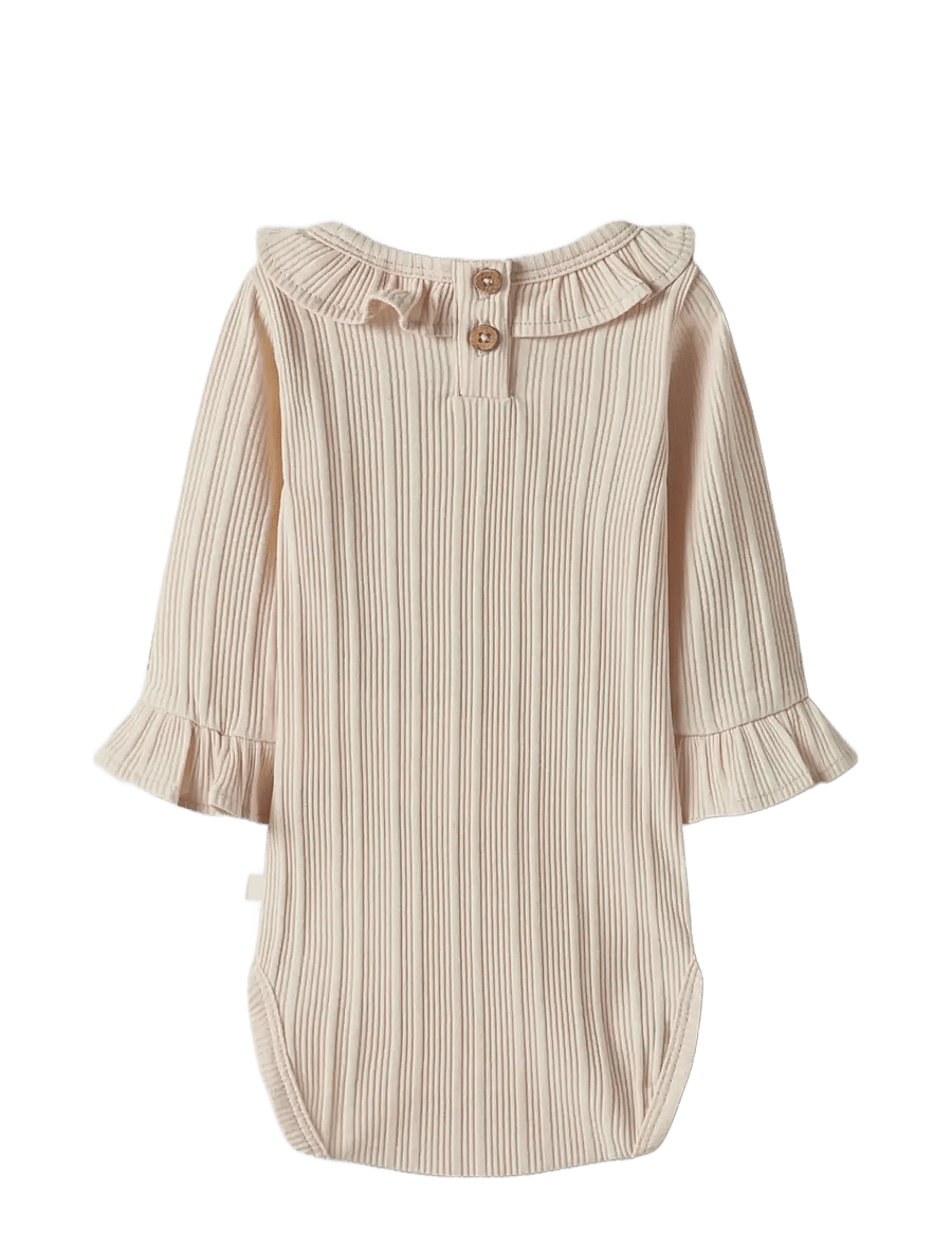 Lil'Atelier - NBFTANSY LS SLIM BODY LIL - bodies à manches longues - novelle peach - 2
