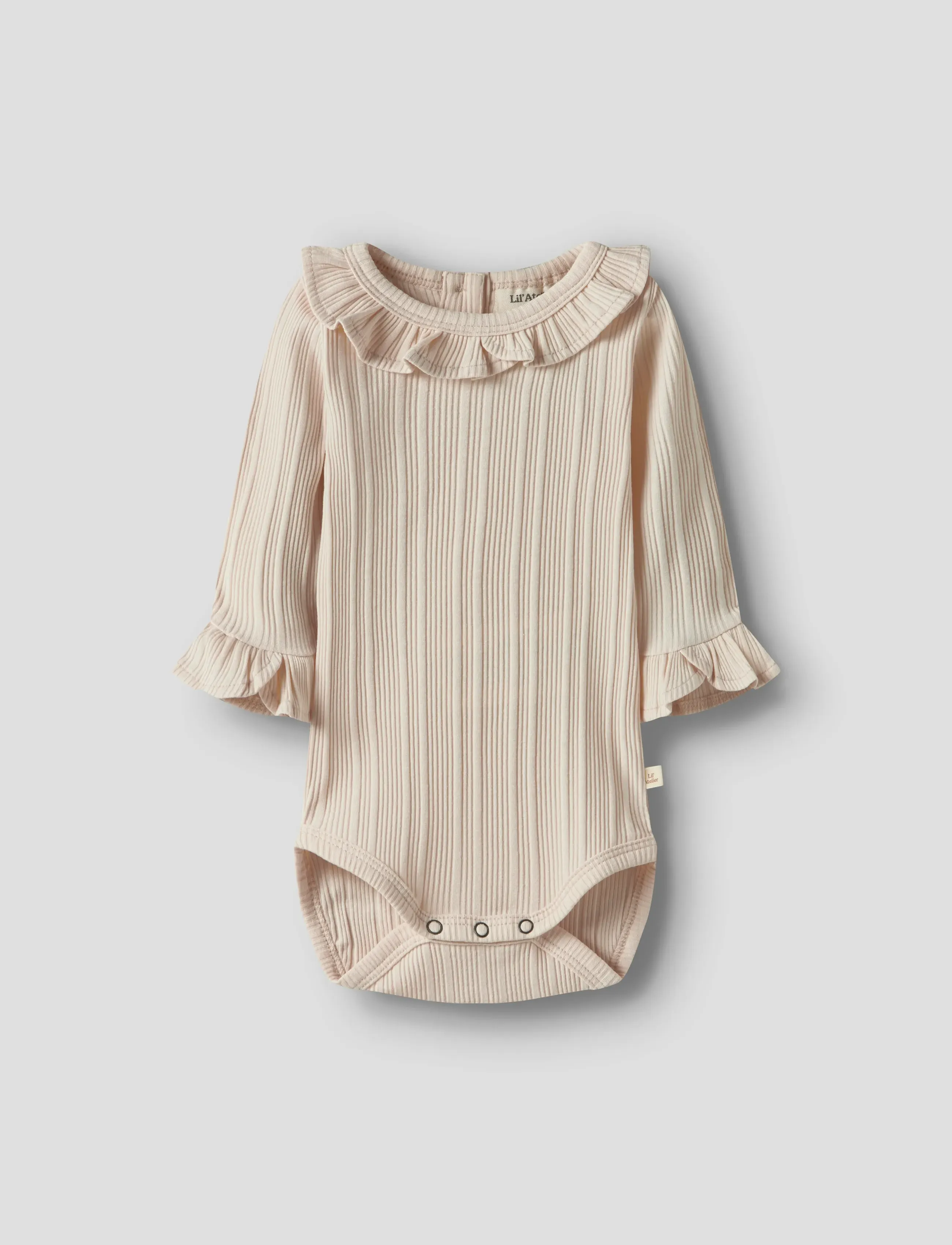 Lil'Atelier - NBFTANSY LS SLIM BODY LIL - bodies à manches longues - novelle peach - 3