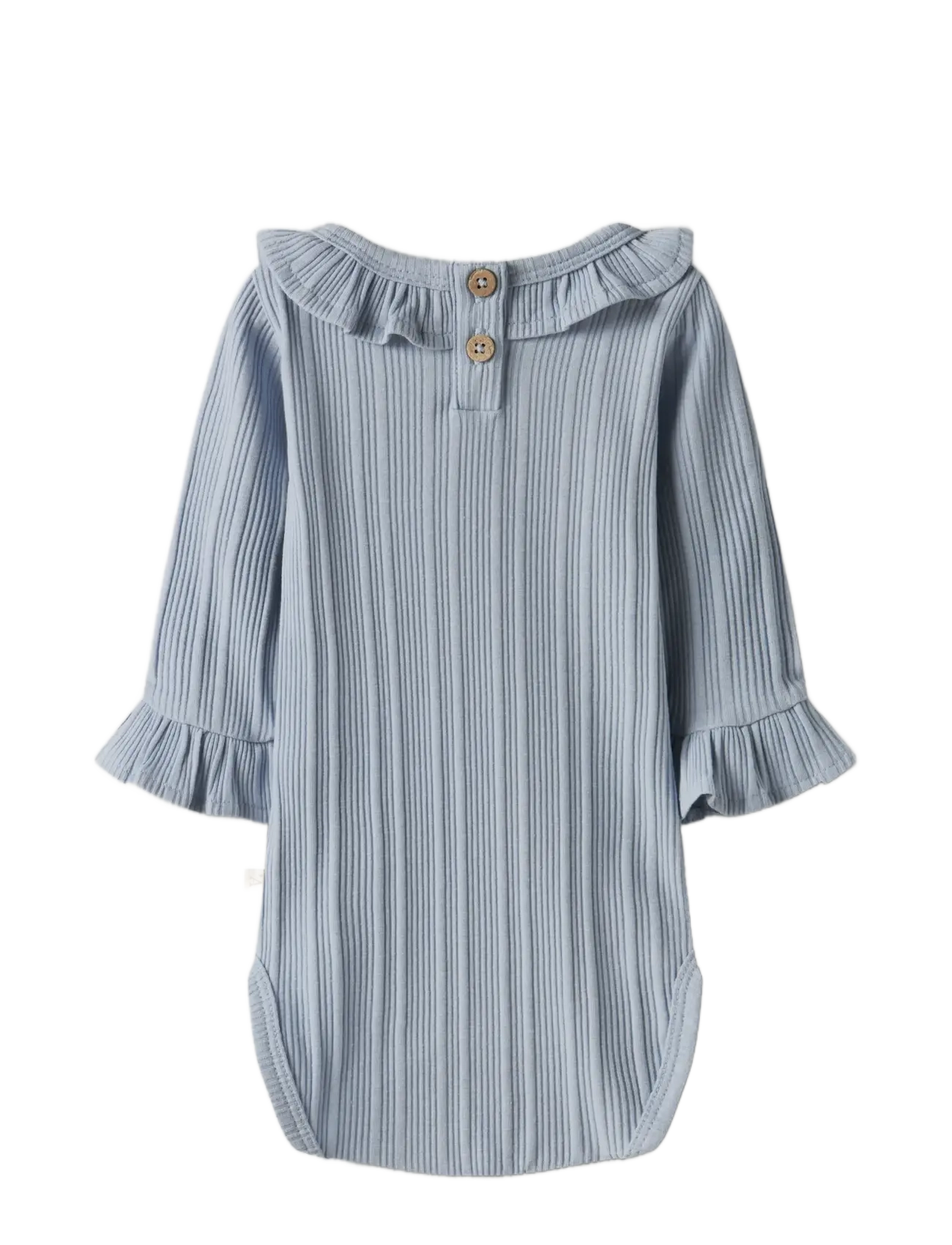 Lil'Atelier - NBFTANSY LS SLIM BODY LIL - langärmelige bodys - zen blue - 2