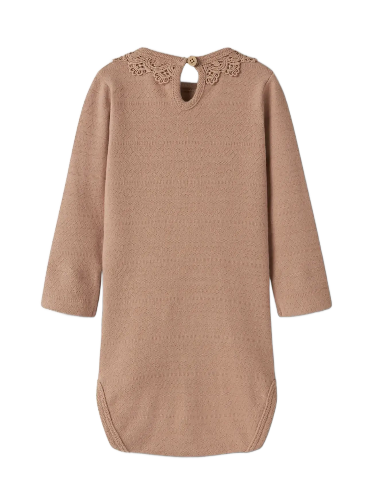 Lil'Atelier - NBFTAPIA LS SLIM BODY LIL - langærmede bodyer - roebuck - 2