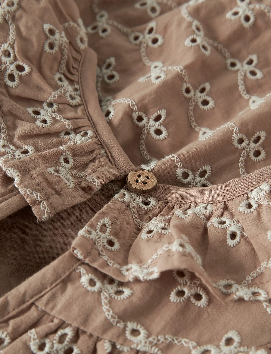 Lil'Atelier - NBFTESSIE LS LOOSE BODY LIL - långärmade bodies - roebuck - 3