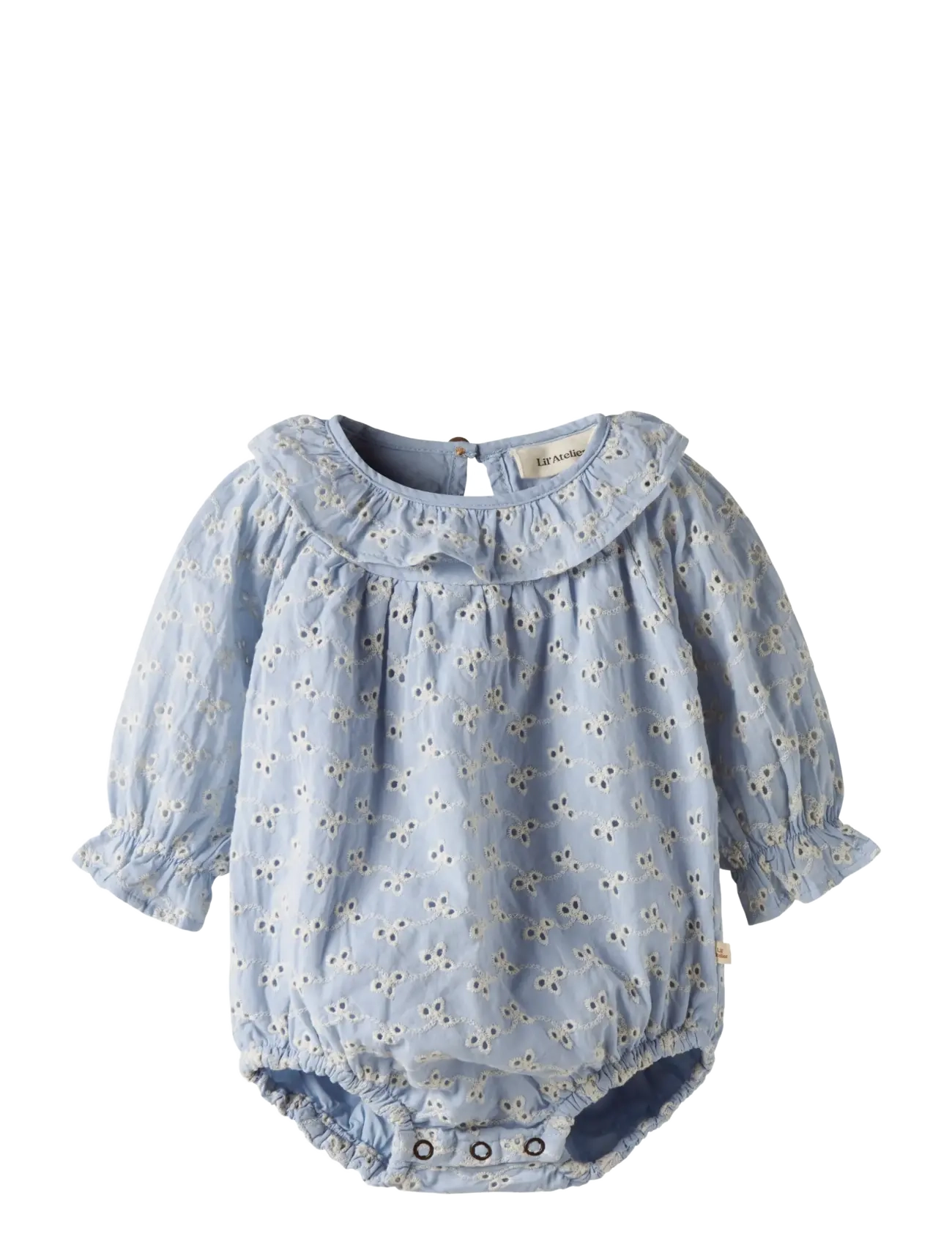 Lil'Atelier NBFTESSIE LS LOOSE BODY LIL - Bodysuits - ZEN BLUE / blue