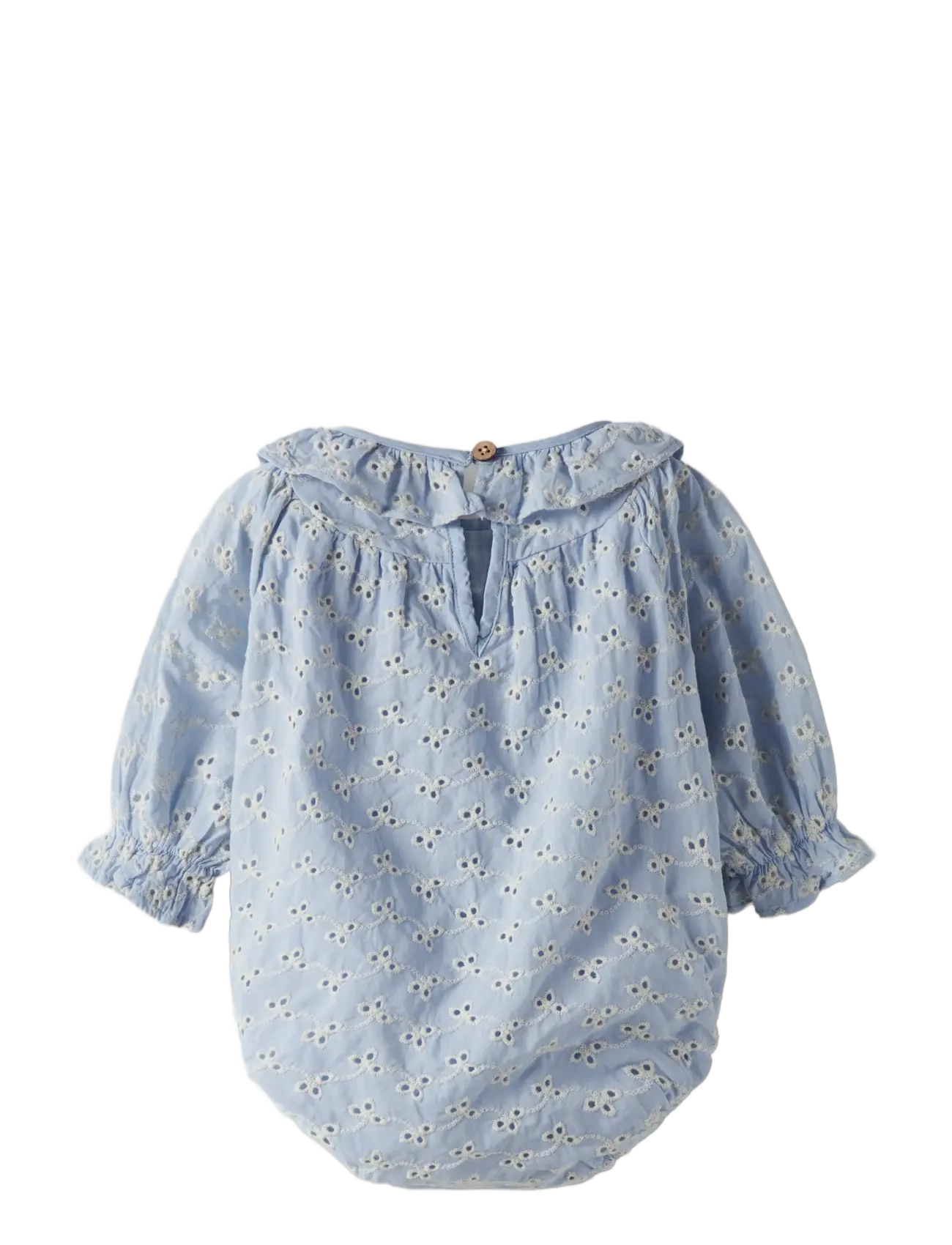 Lil'Atelier - NBFTESSIE LS LOOSE BODY LIL - long-sleeved bodies - zen blue - 2