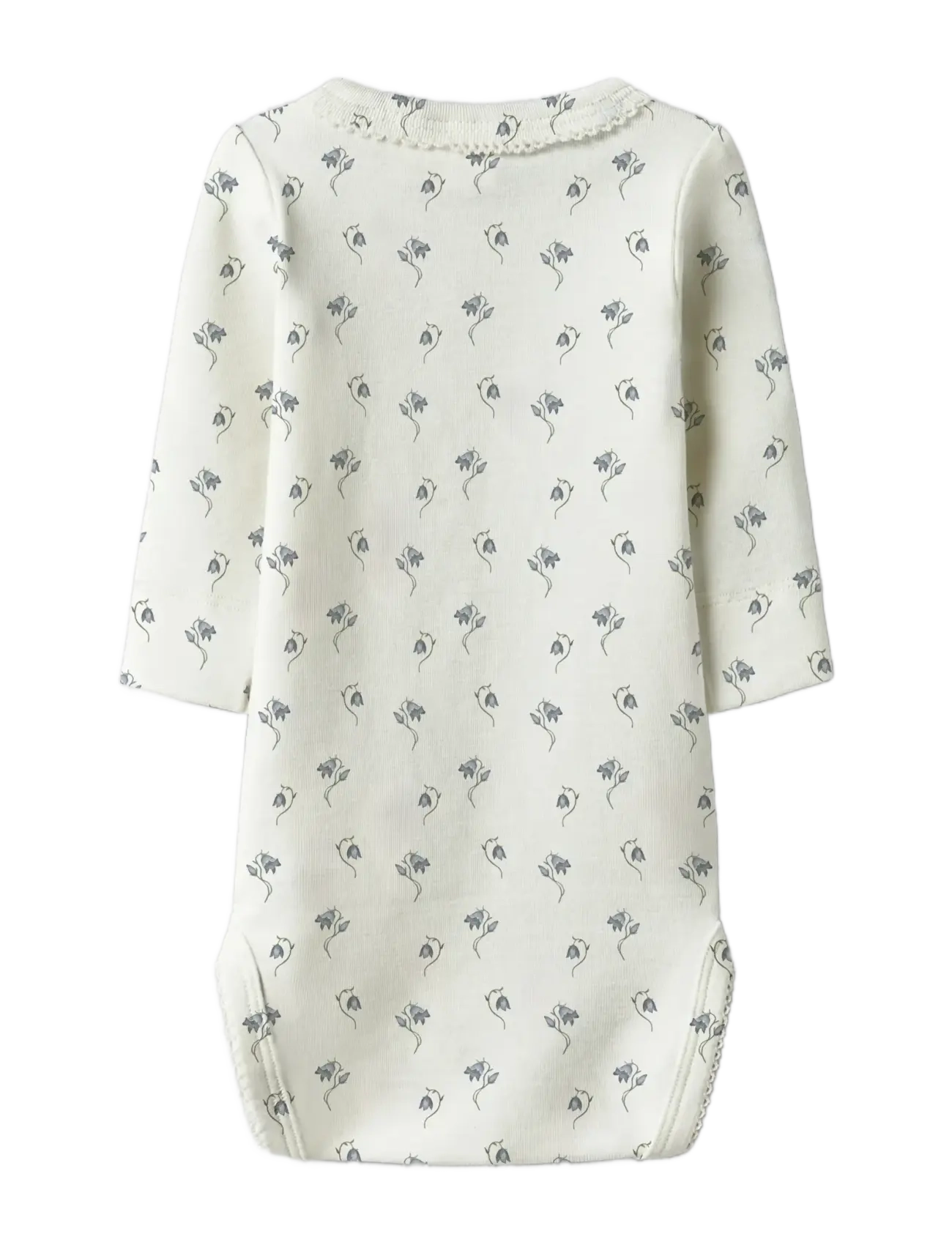 Lil'Atelier - NBFGAYO SAG LS SLIM BODY LIL - langærmede bodyer - coconut milk - 1