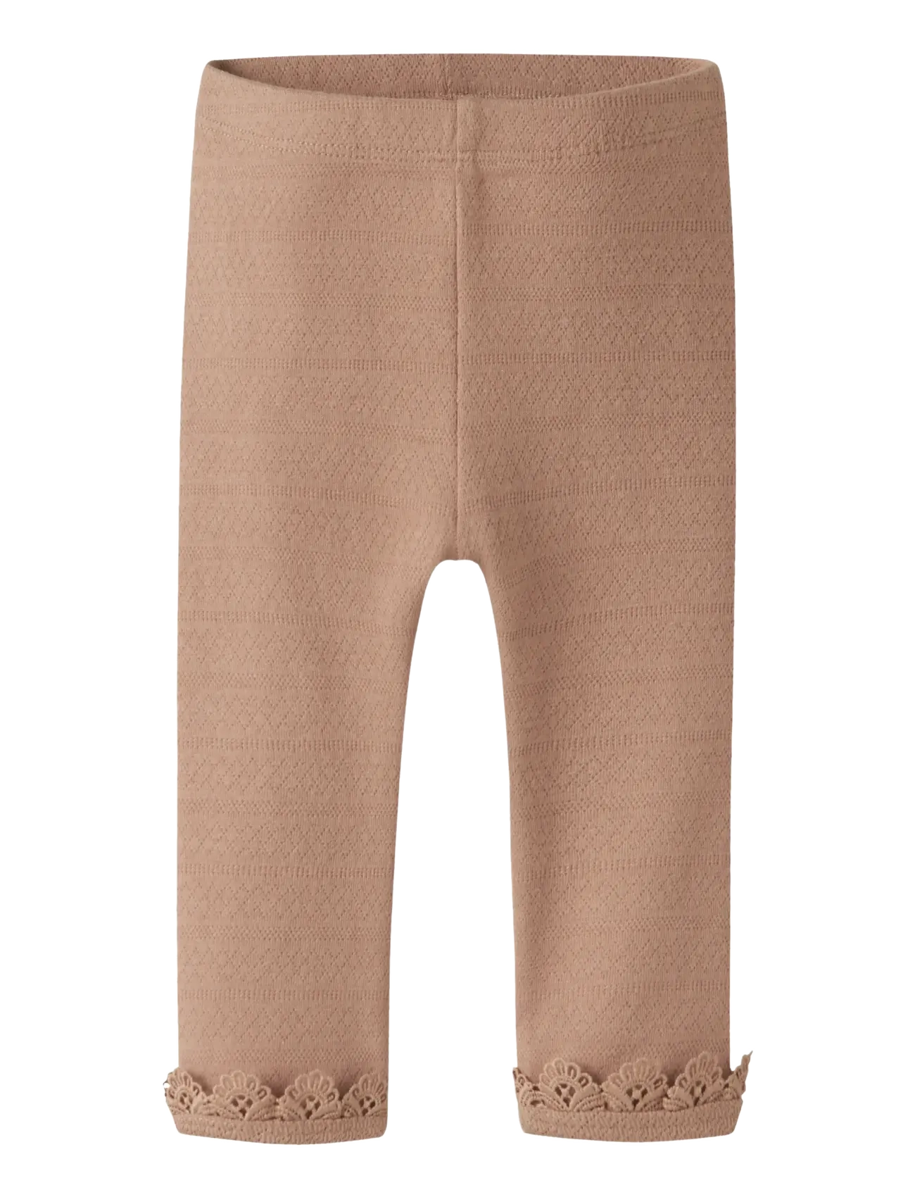 Lil'Atelier NBFTAPIA SLIM LEGGINGS LIL - Tøj - ROEBUCK / beige