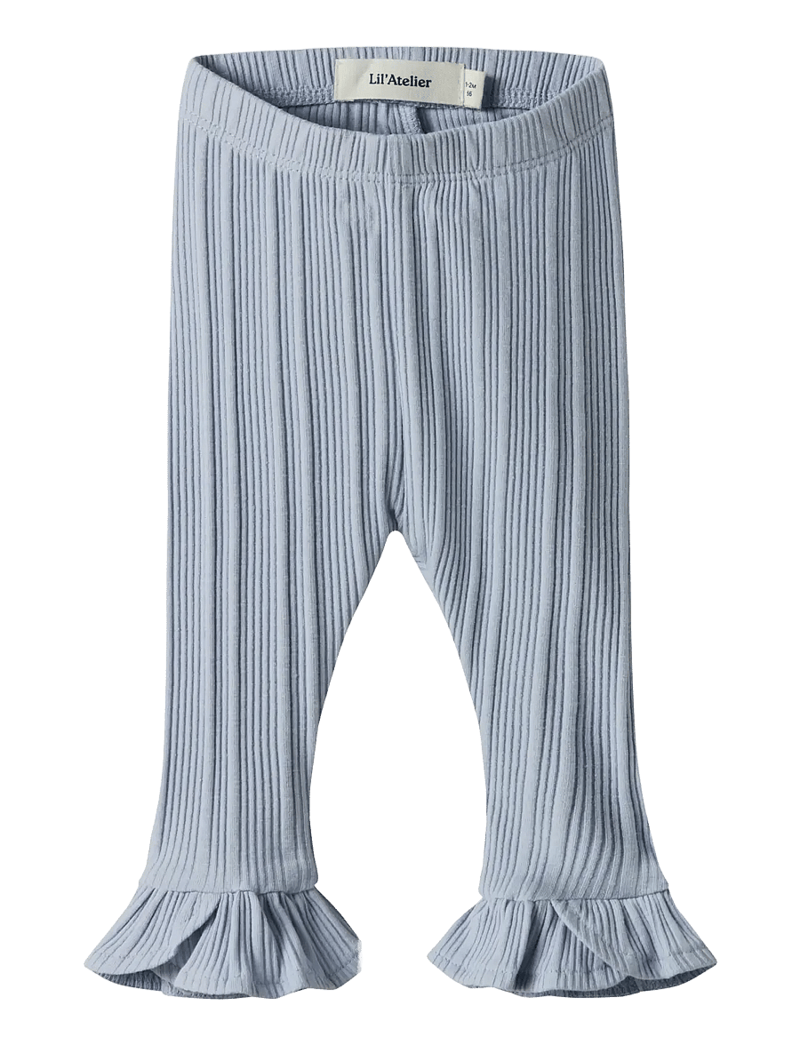 Lil'Atelier - NBFTANSY SLIM LEGGINGS LIL - zen blue - 0