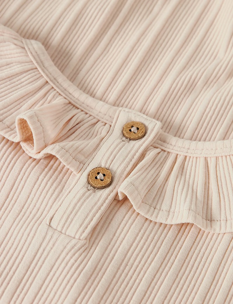 Lil'Atelier - NMFTANSY LS SLIM TOP LIL - t-shirts à manches longues - novelle peach - 4