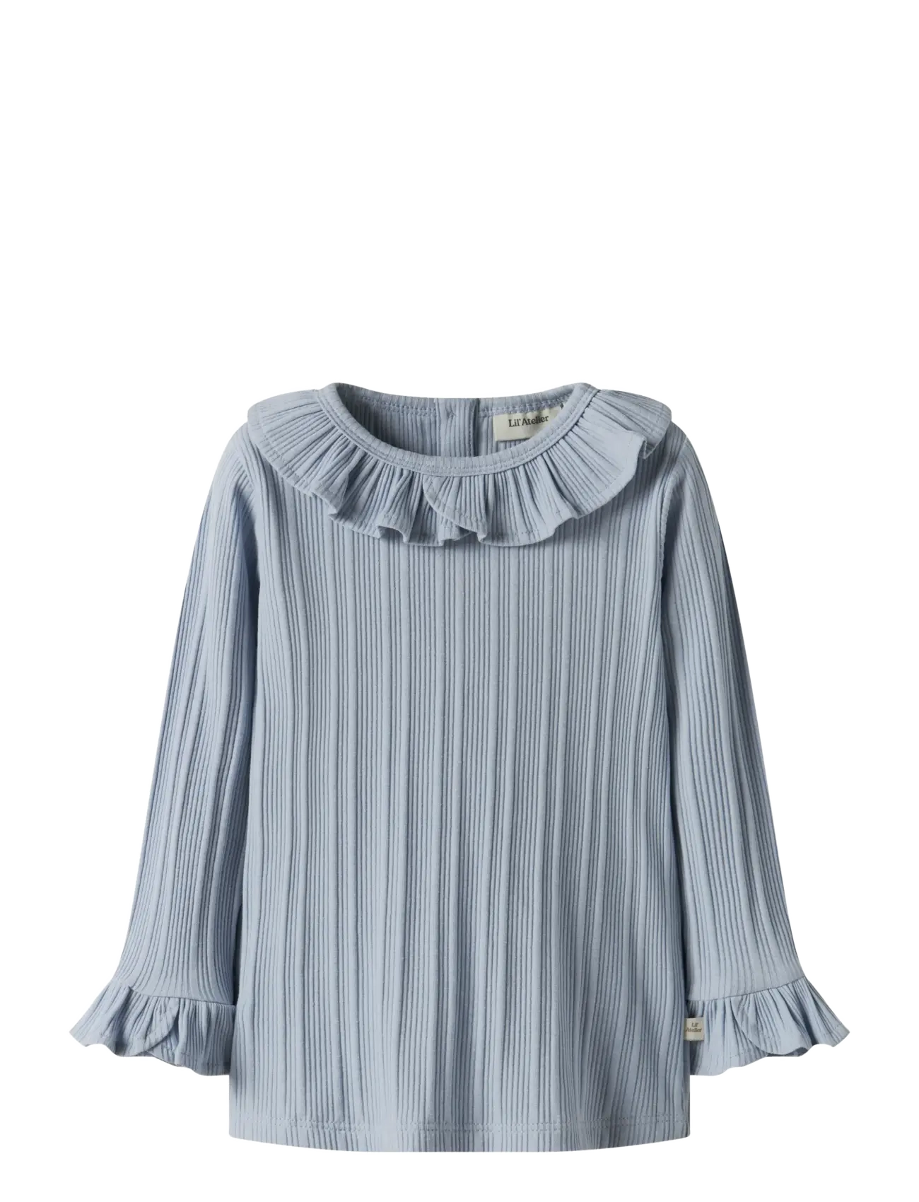 Lil'Atelier NMFTANSY LS SLIM TOP LIL - Overdele - ZEN BLUE / blue