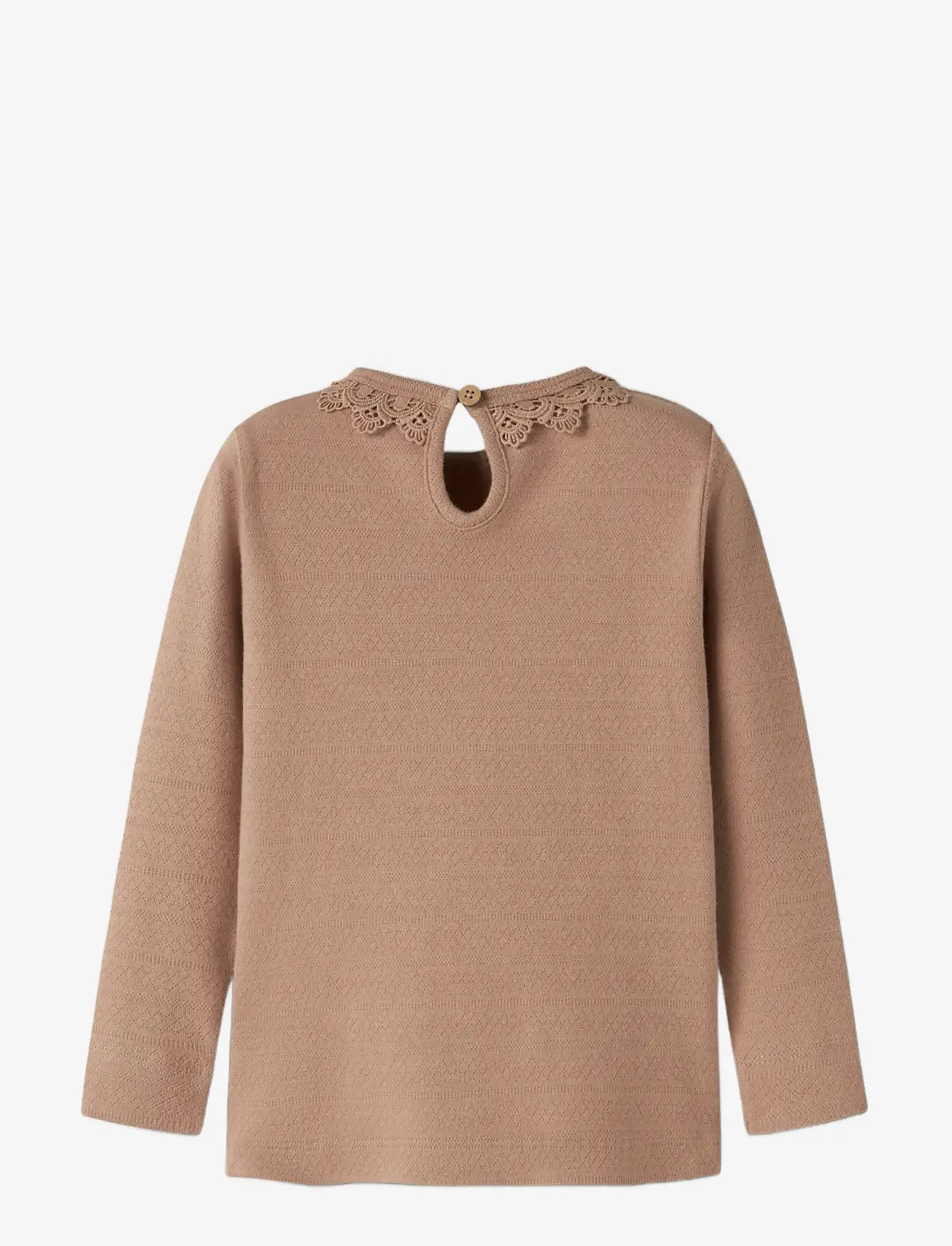 Lil'Atelier - NMFTAPIA LS SLIM TOP LIL - langærmede t-shirts - roebuck - 2