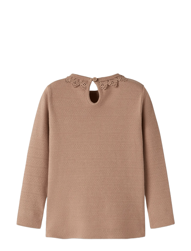 Lil'Atelier - NMFTAPIA LS SLIM TOP LIL - langærmede t-shirts - roebuck - 2