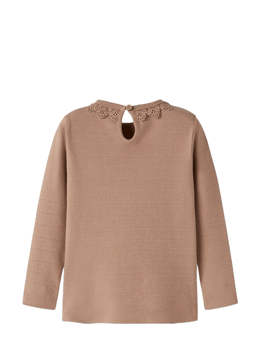 Lil'Atelier - NMFTAPIA LS SLIM TOP LIL - roebuck - 2