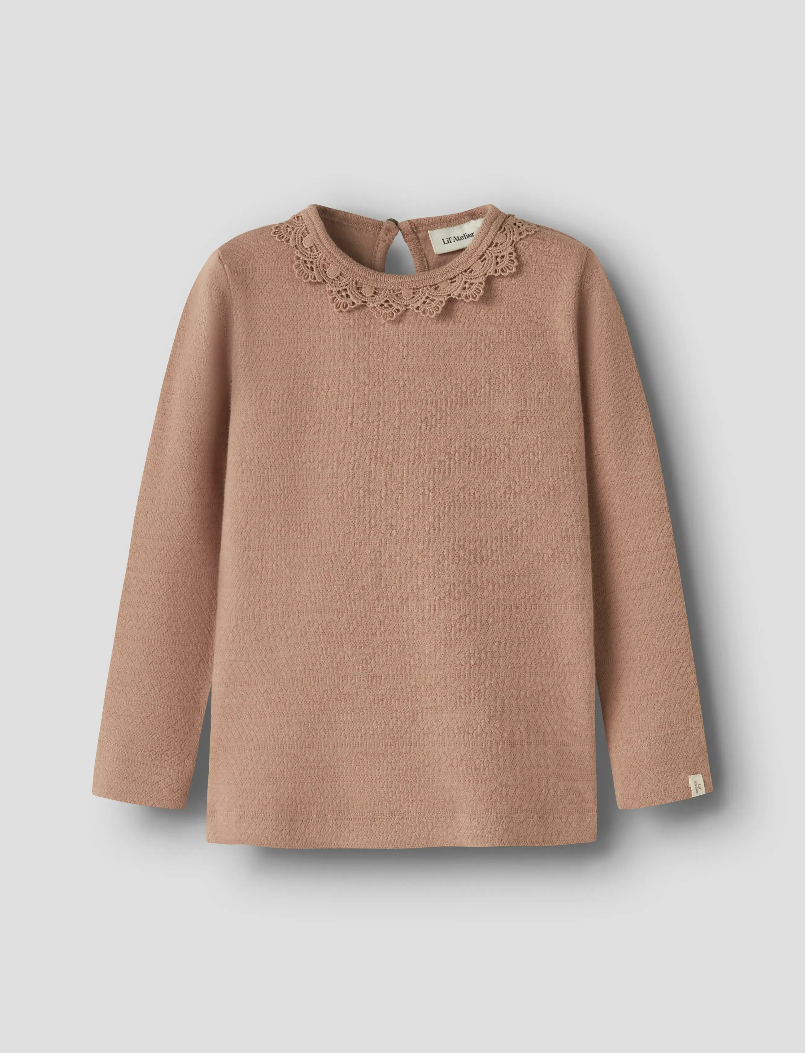 Lil'Atelier - NMFTAPIA LS SLIM TOP LIL - roebuck - 3