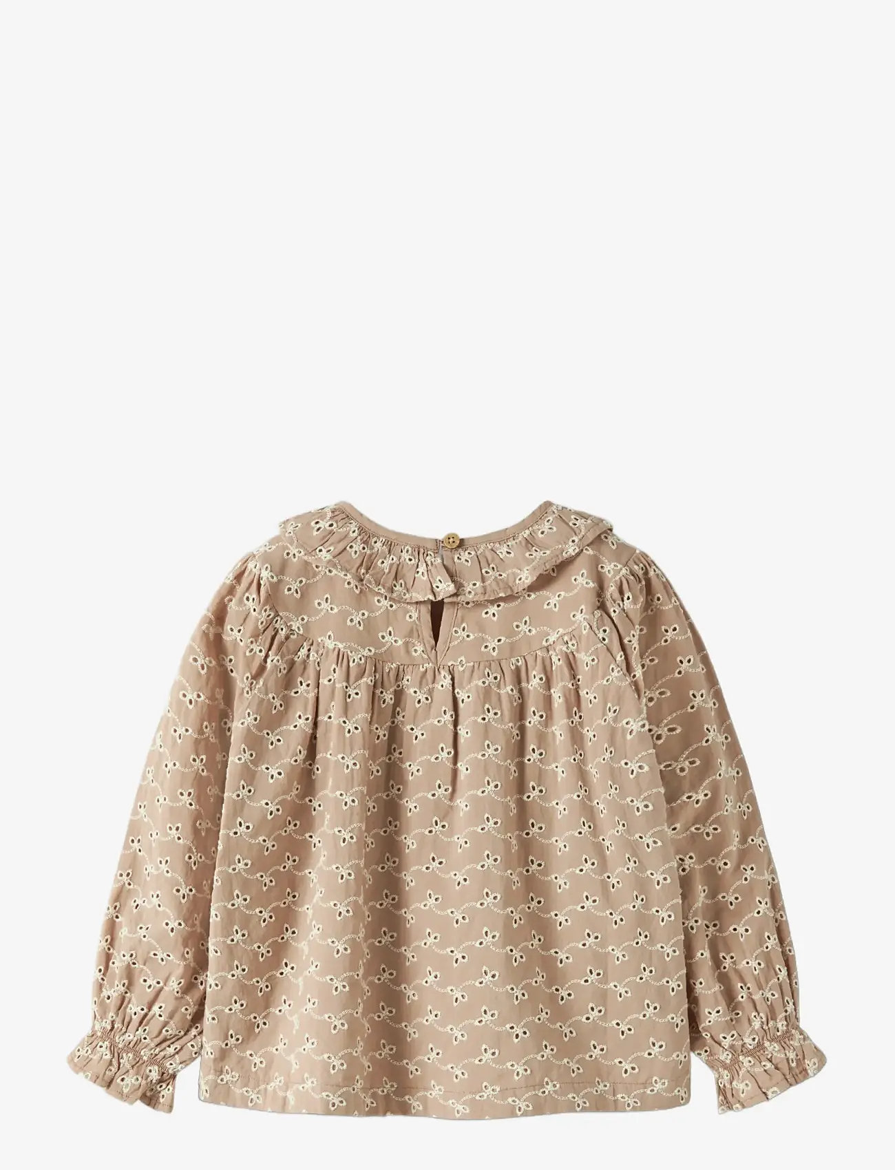Lil'Atelier - NMFTESSIE LS LOOSE SHIRT LIL - langærmede skjorter - roebuck - 1