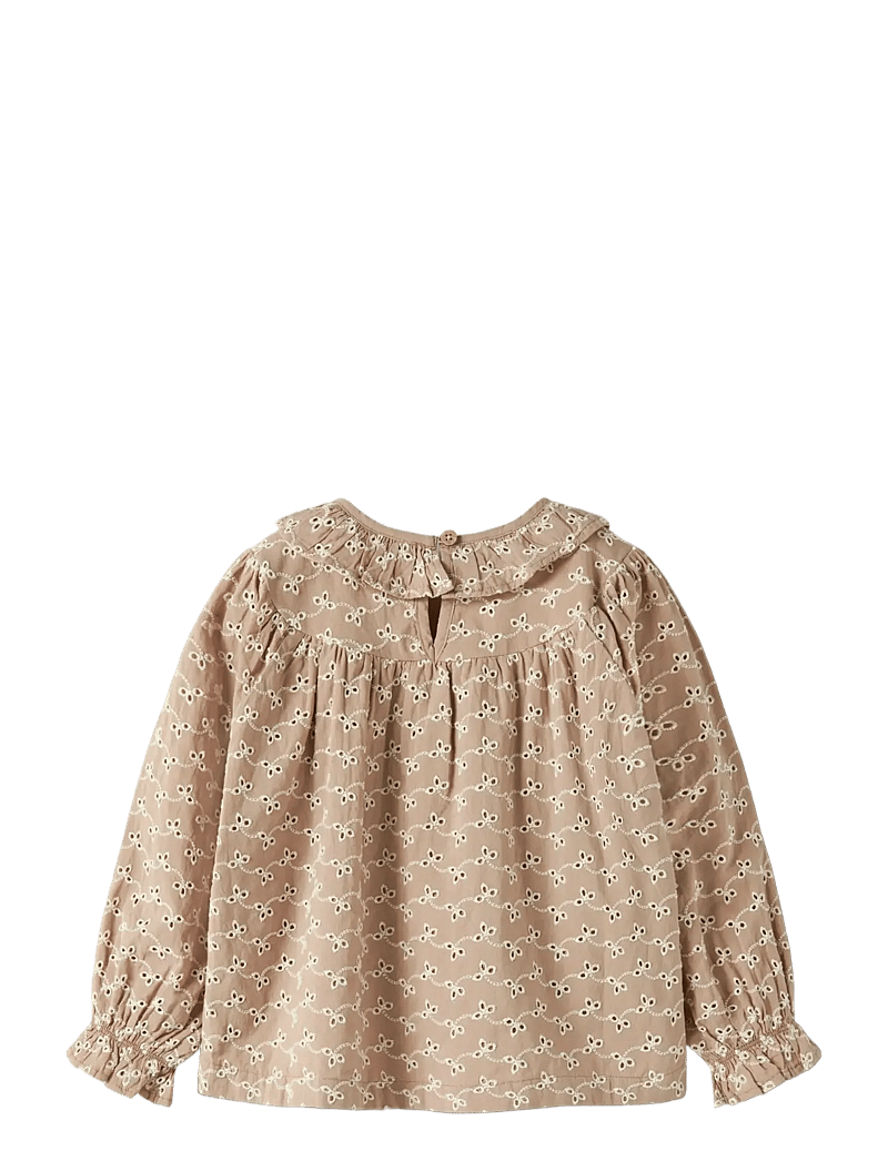 Lil'Atelier - NMFTESSIE LS LOOSE SHIRT LIL - langærmede skjorter - roebuck - 1